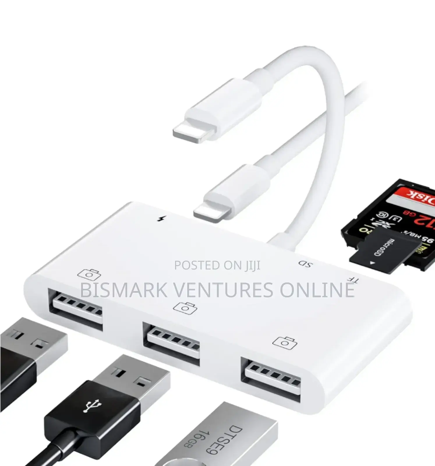 6 in 1 Usb Camera Otg Interface Adapter