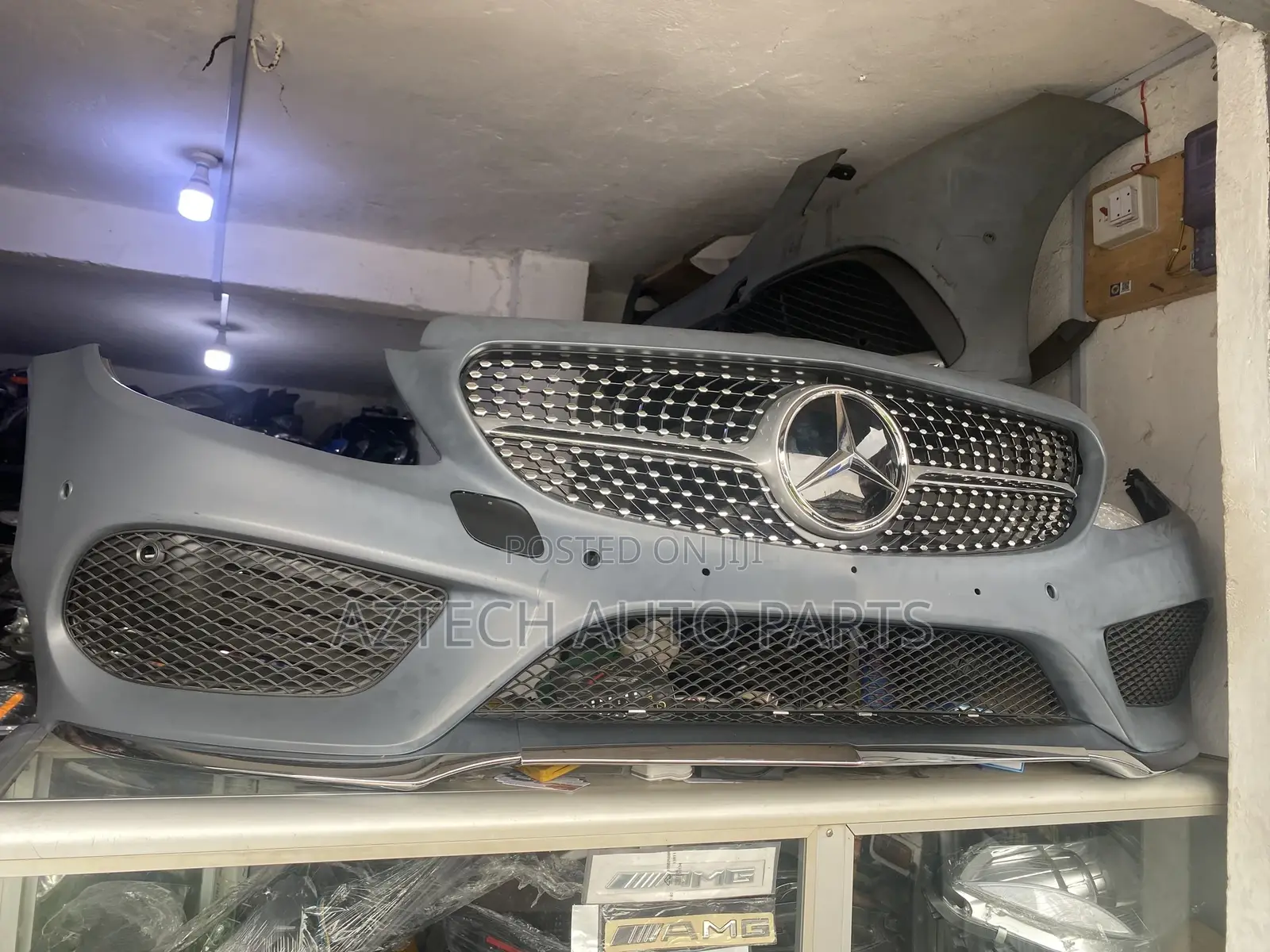 Mercedes-Benz C300 2015-2017 Complete Front Bumper