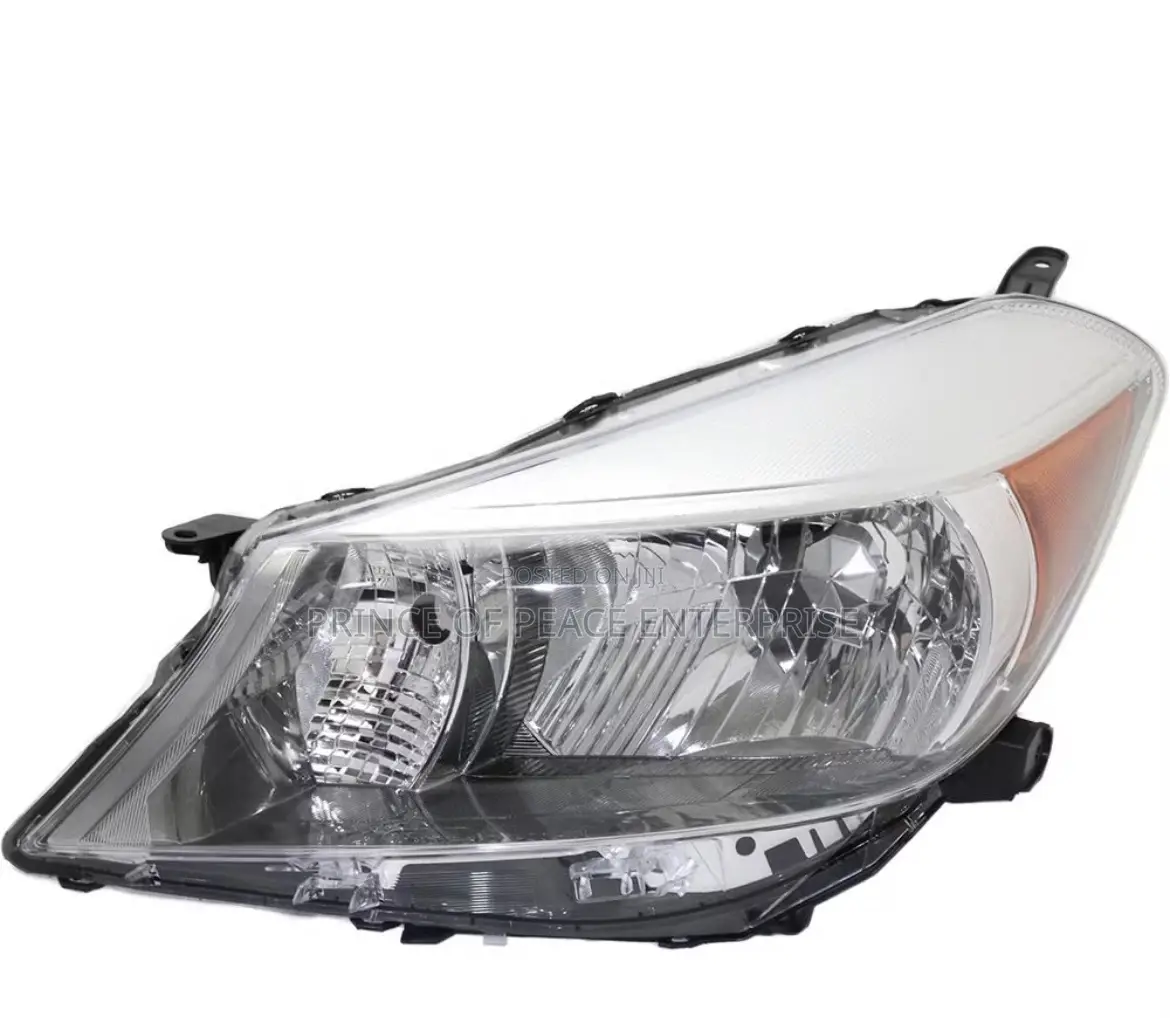 Toyota Vitz and Yaris 2012 2013 2014 Headlight ( Yellow )