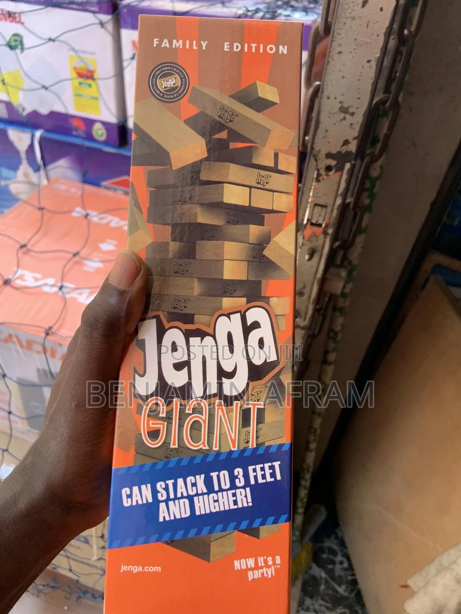 Jenna Giant Bricks Party Game