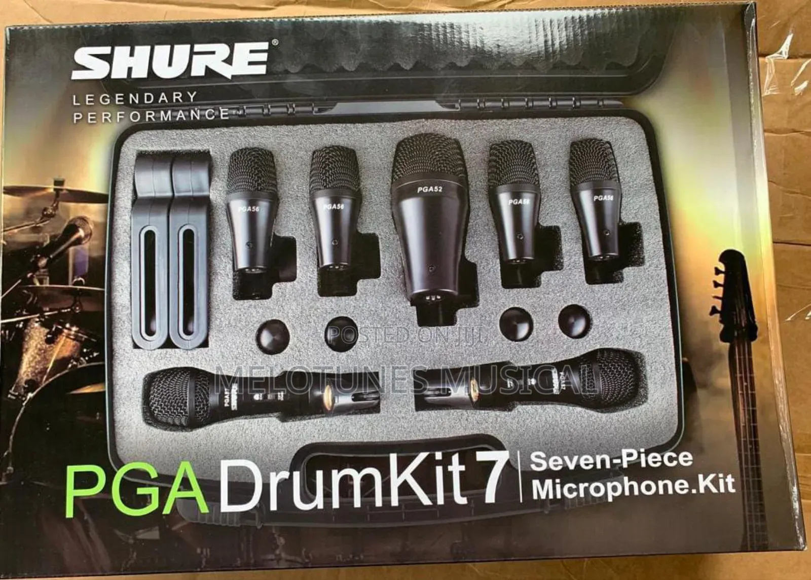 Shure Pga Drumkit7 7set Drum Microphone