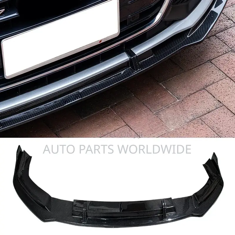 Universal Front Bumper Carbon Lip