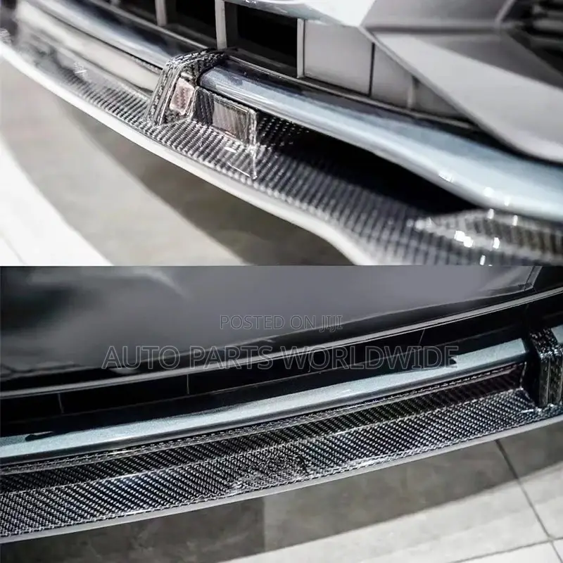 Universal Front Bumper Carbon Lip