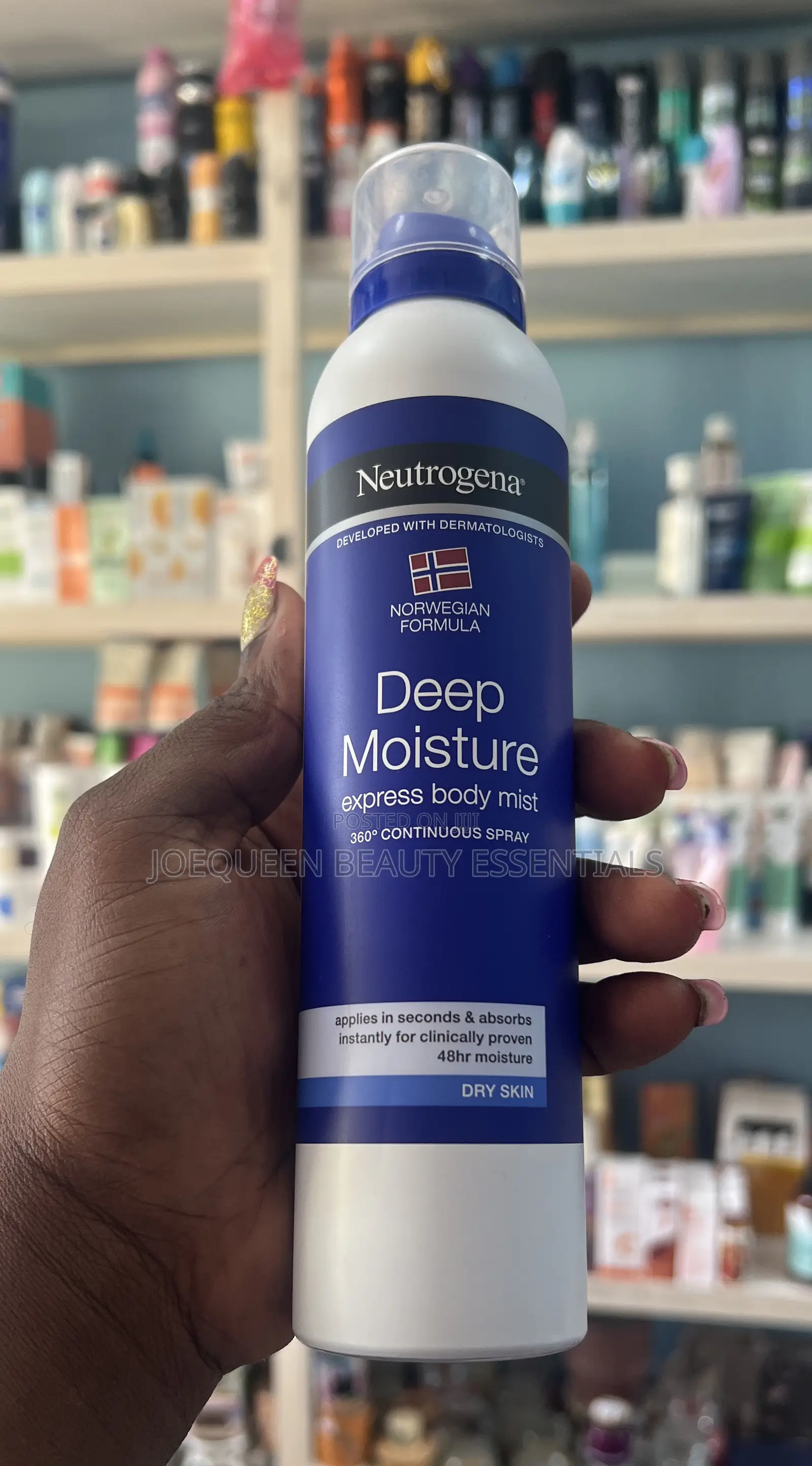 Neutrogena Deep Moisture Body Mist