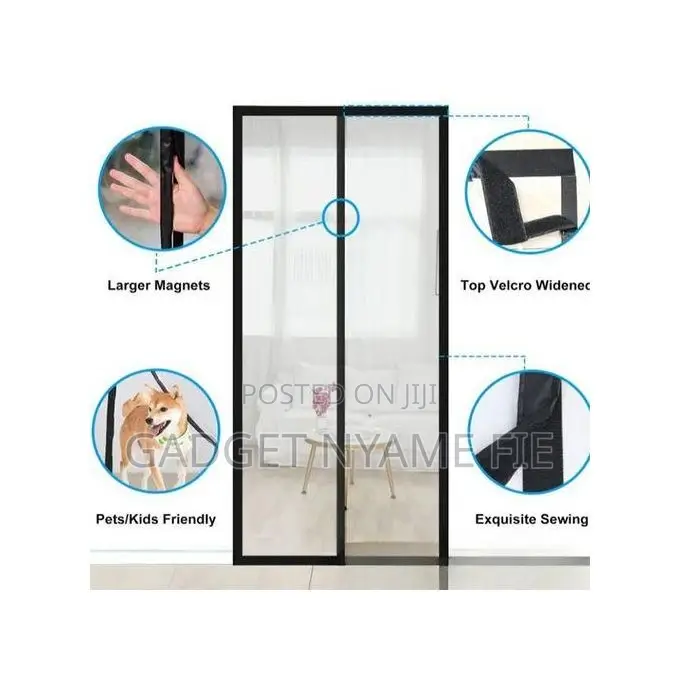 Antimosquito Magnetic Screen Door Automatic Closing Screen