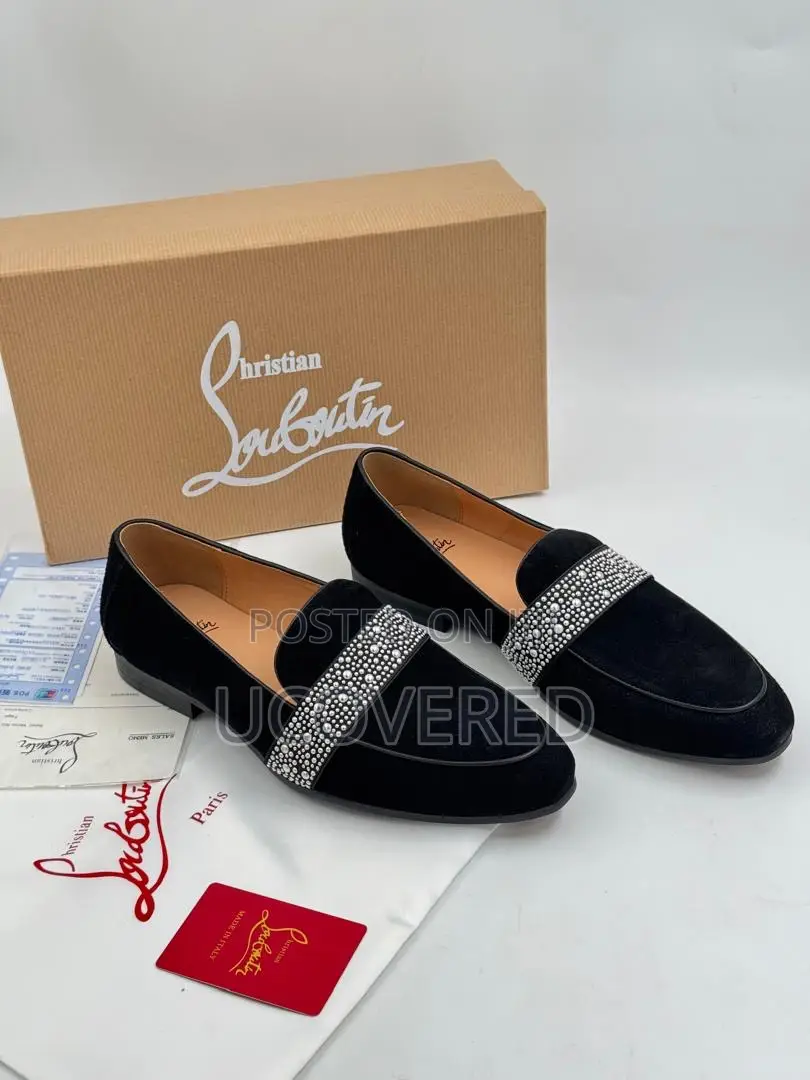 Christian Louboutin Men’S Suede Shoe