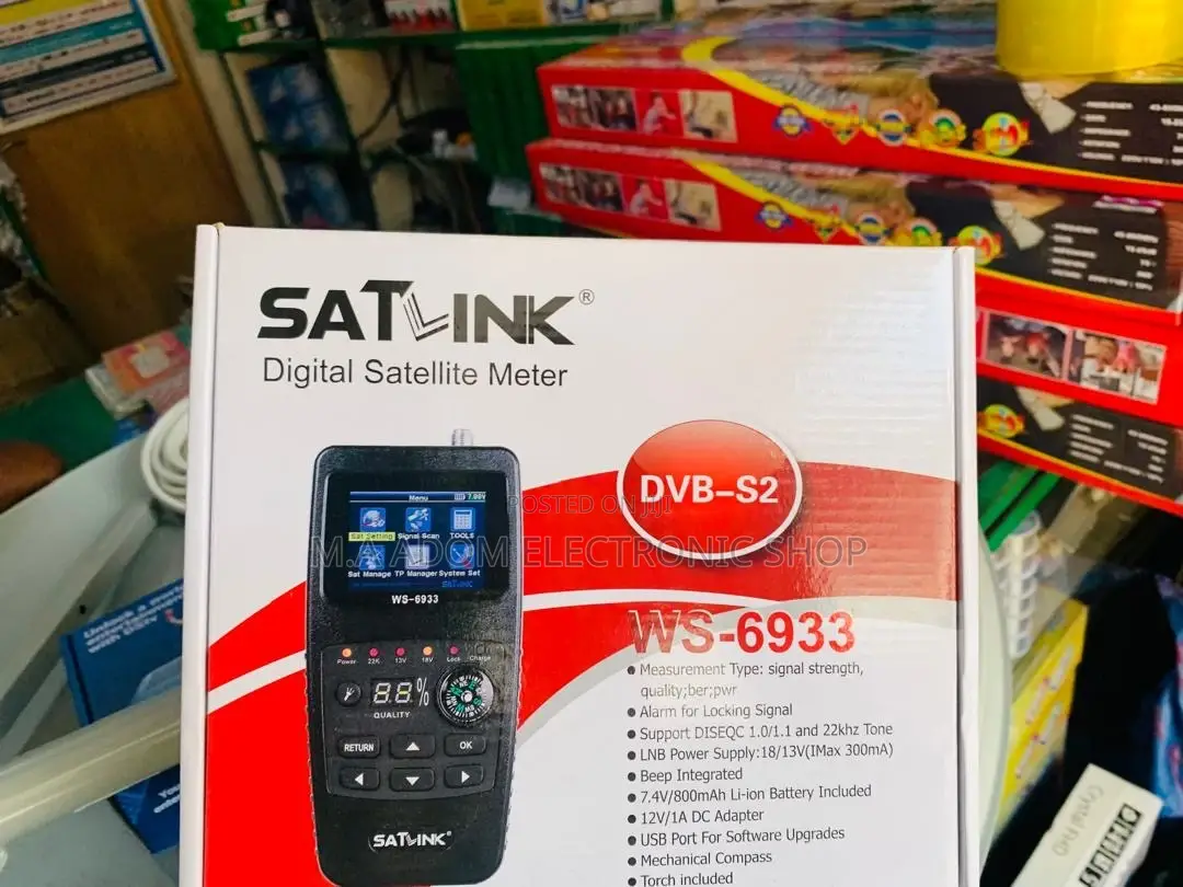 Satlink WS-6933:Your Satellite Installation Made Easy