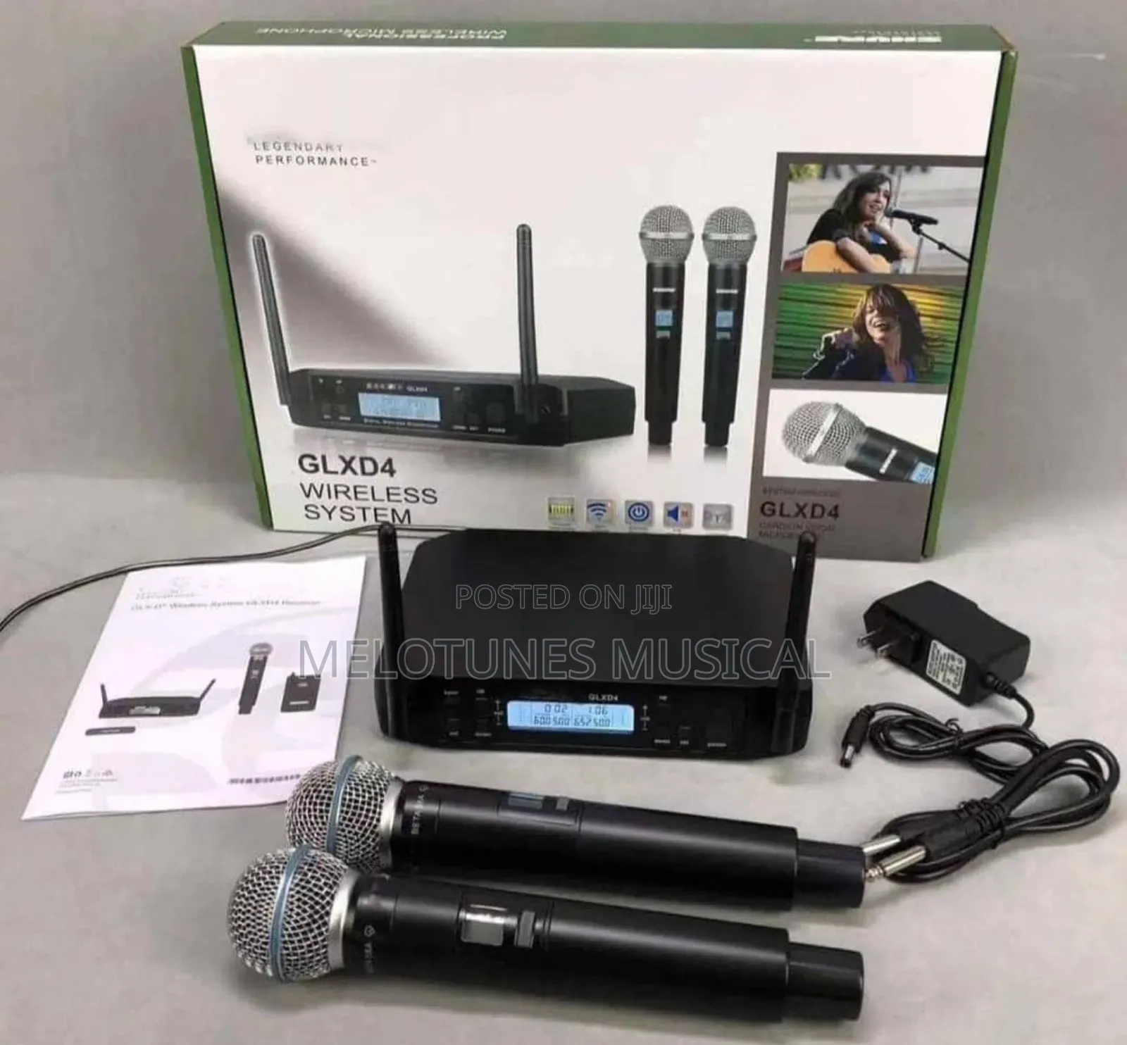 Shure GLX D4 2in1 Wireless Handheld Microphone