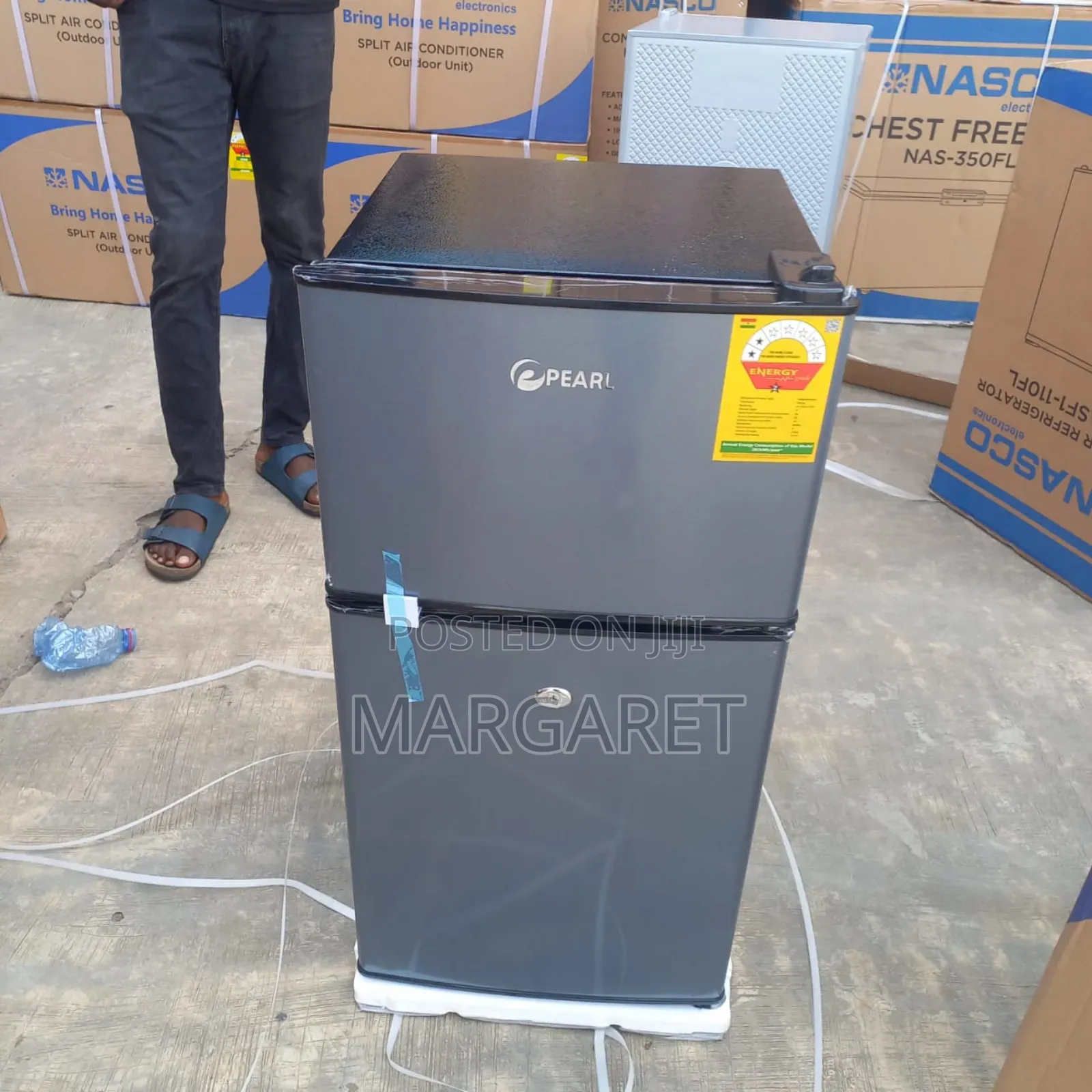 Premier Pearl Table Top Double Door Fridge