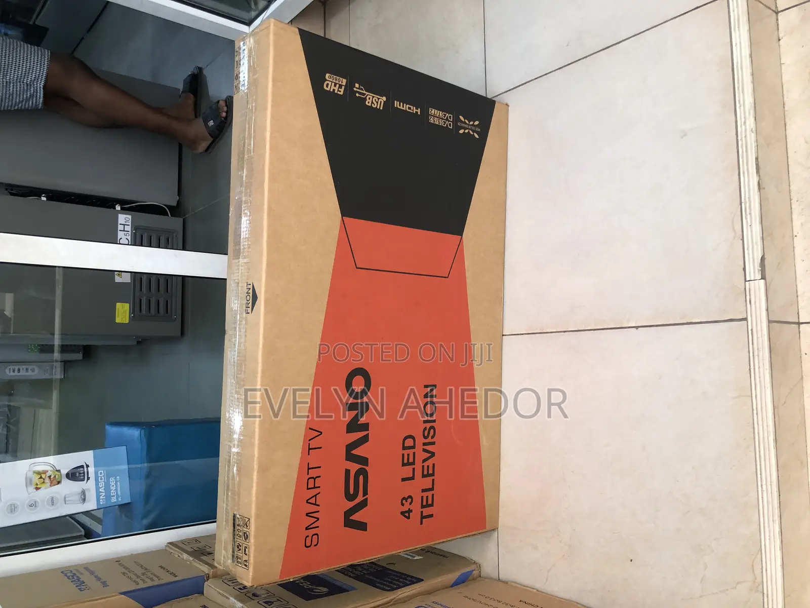 Asano 43 Smart Tv Available for Cool Price Brand New