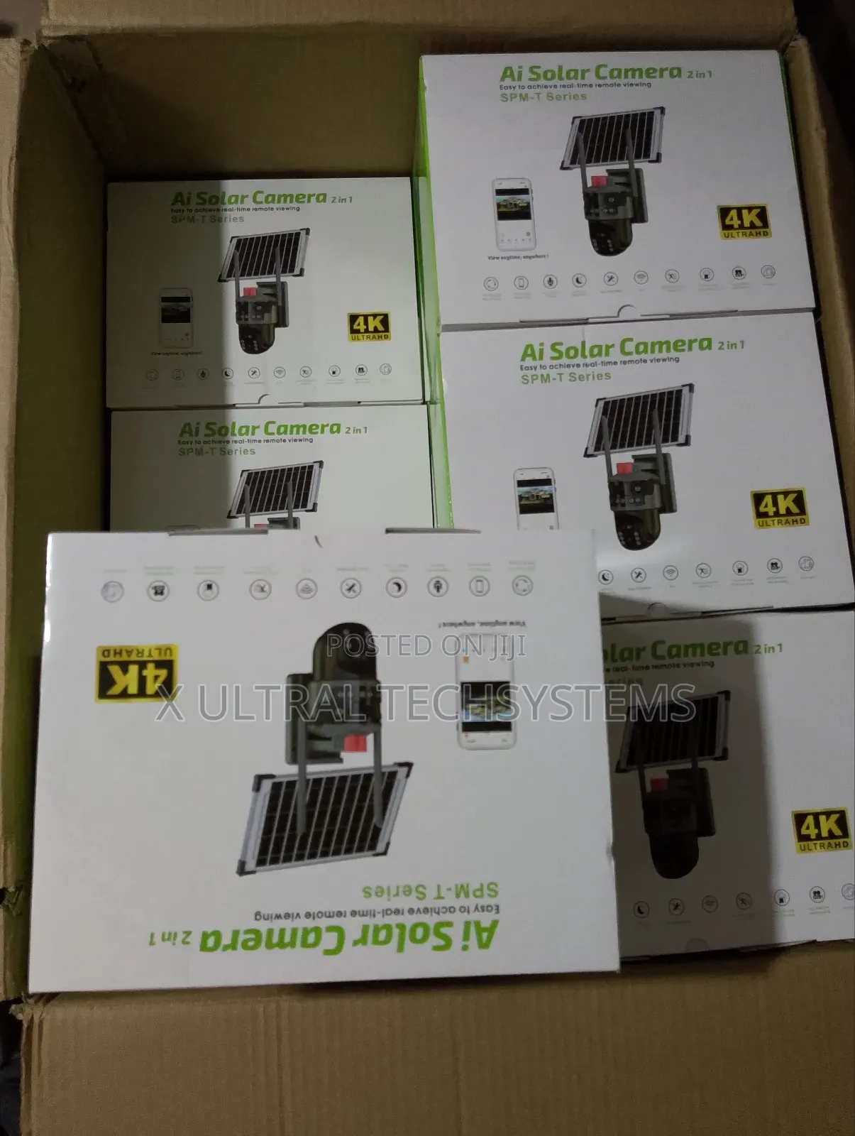 4g Ai Smart Solar Camera ( All Sim Card )