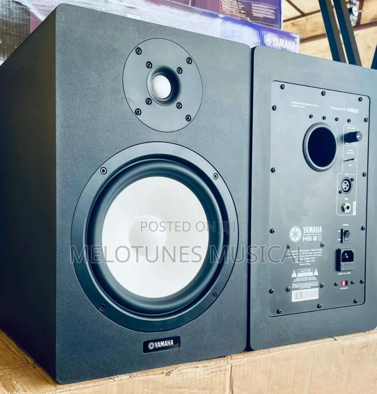 Yamaha Hs8 Ii 8inches Nearfield Studio Monitors