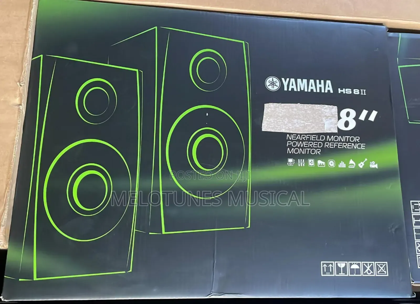 Yamaha Hs8 Ii 8inches Nearfield Studio Monitors