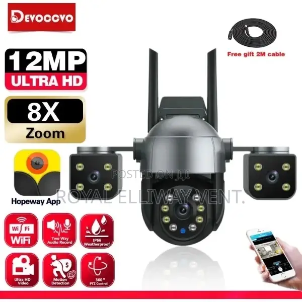 Wifi Smart PTZ Camera 12mp