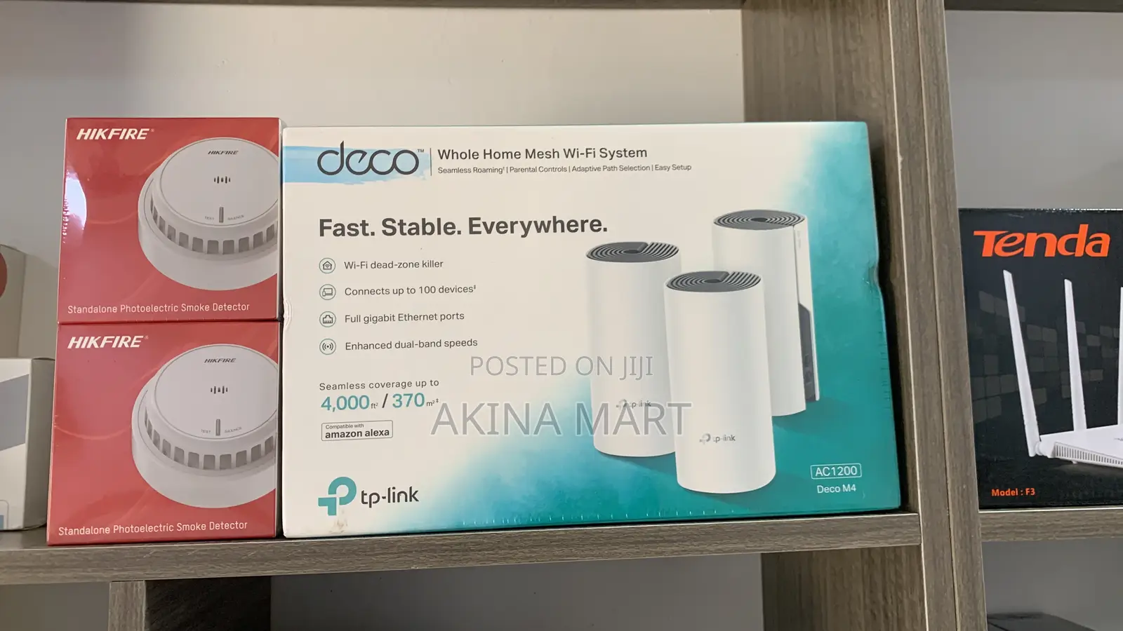 Tp Link Deco M4 Wi-Fi Mesh Ac1200 Wi-Fi Dead Zone Killer