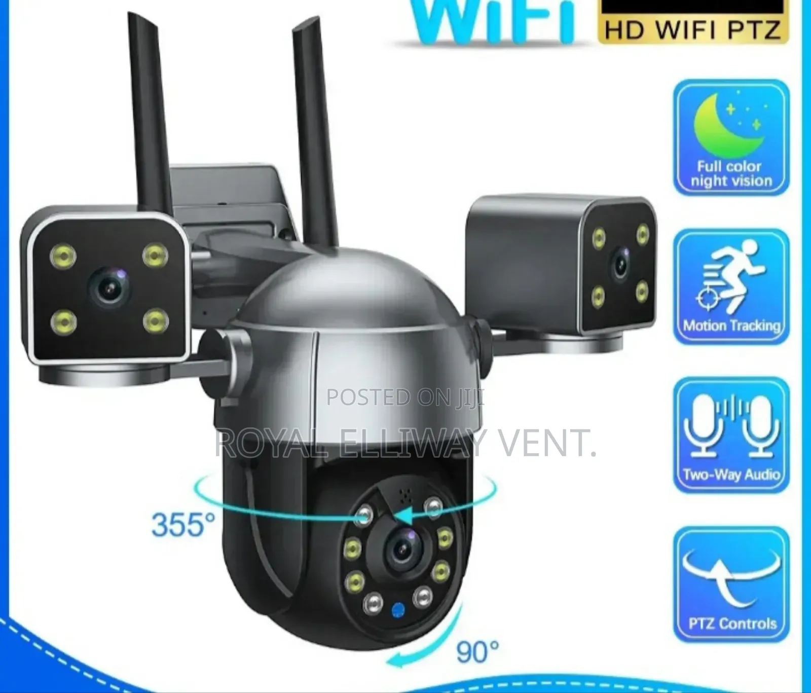 Wifi Three Lens Camera