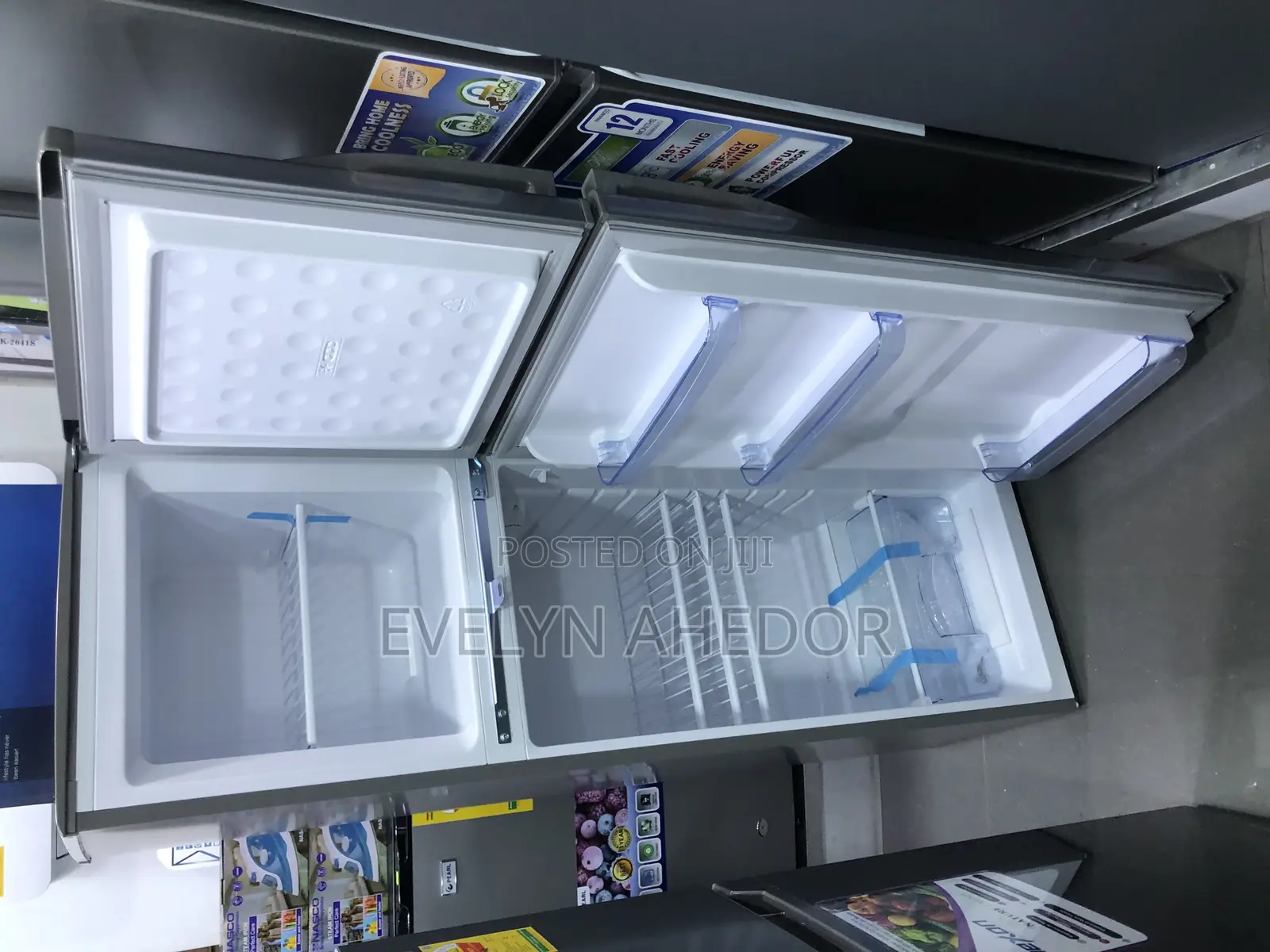 Quality and Affordable Nasco Top Freezer Double Door 165