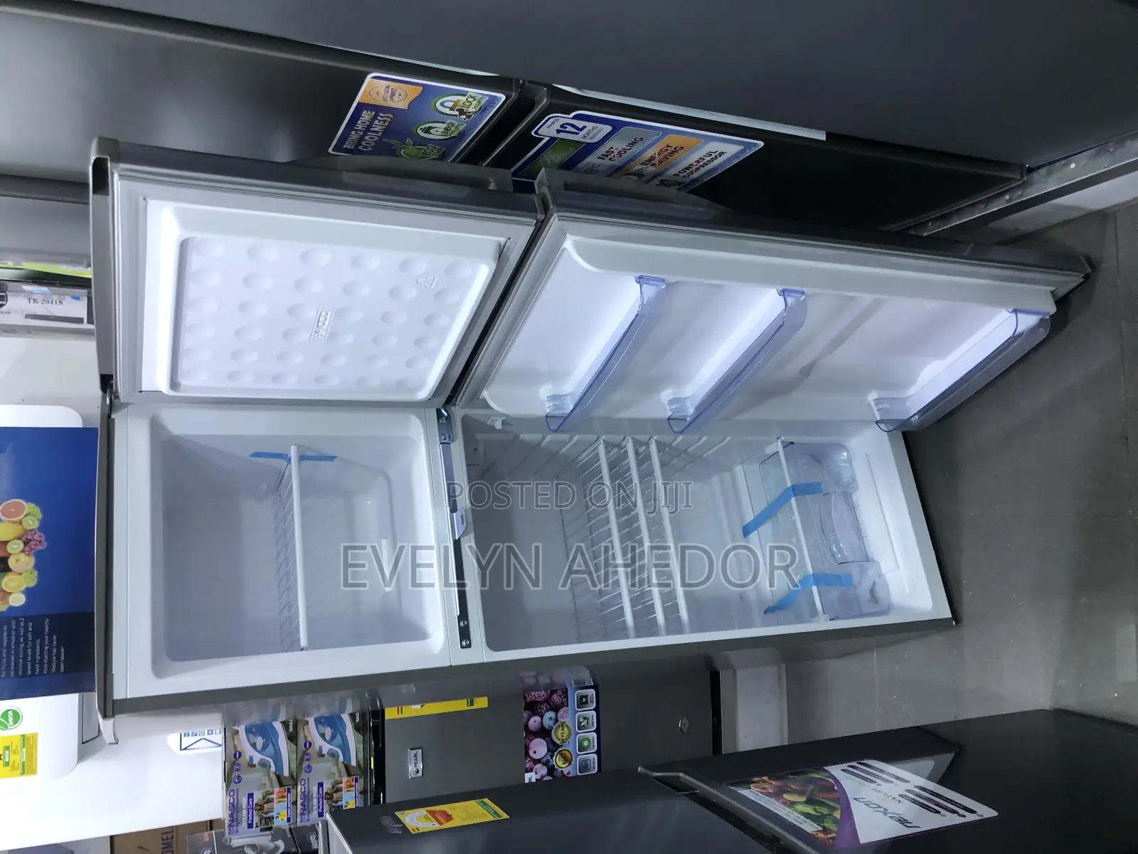 Quality and Affordable Nasco Top Freezer Double Door 165
