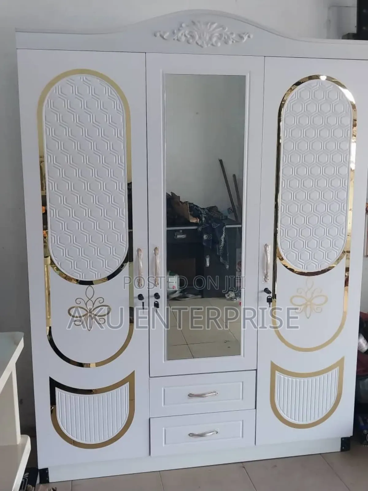 3 in 1 Wardrobe Wooden Wardrobe