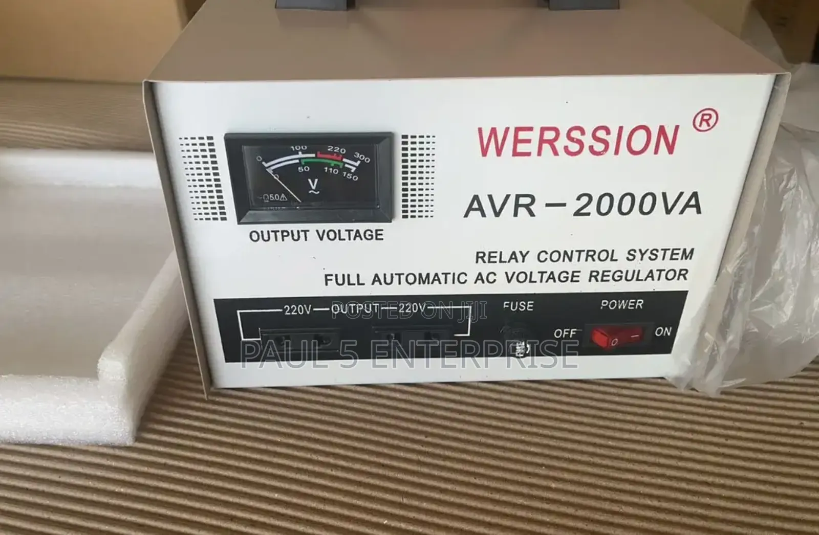 Voltage Regulator 2000VA