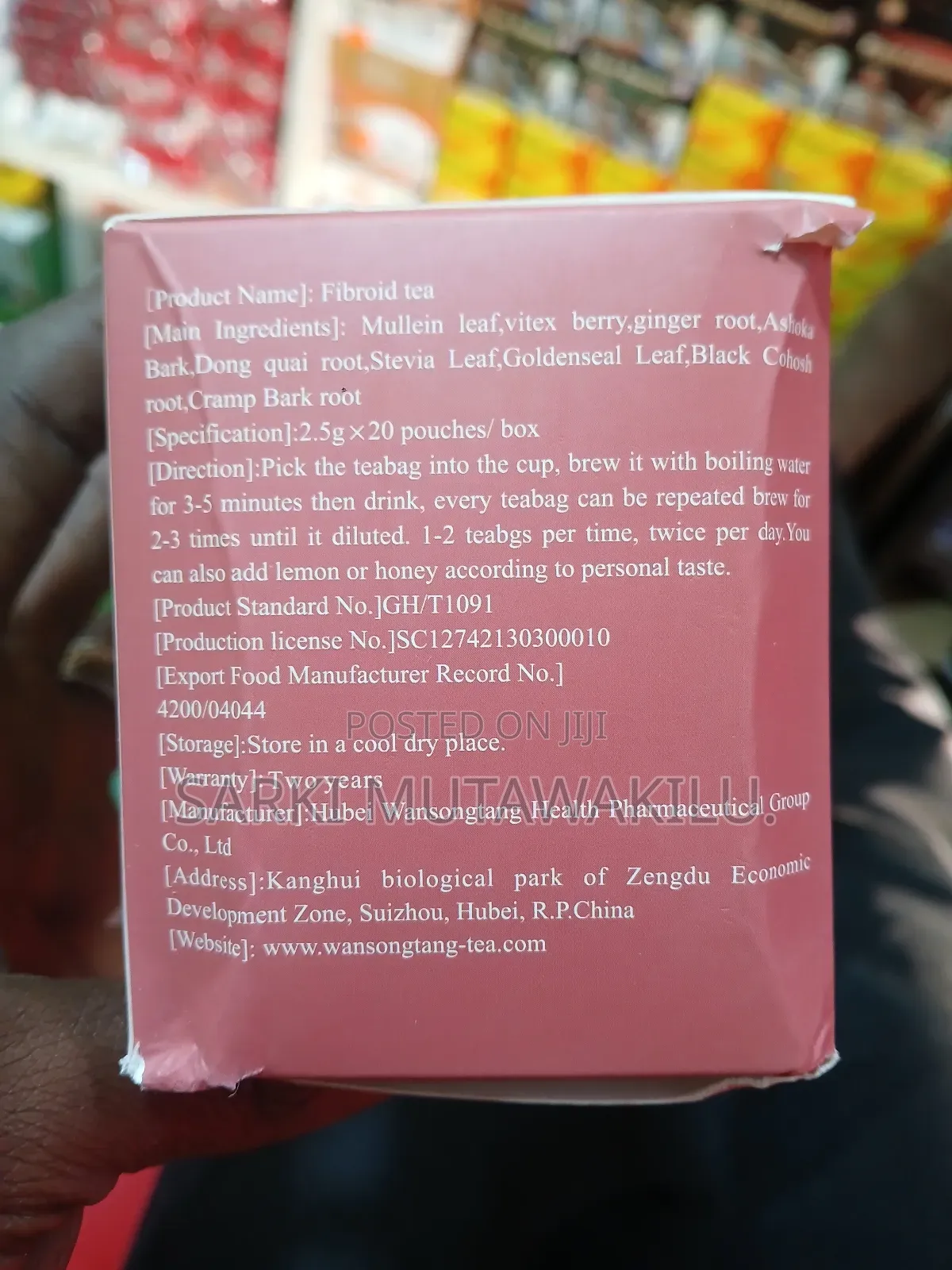 Fibroid Tea