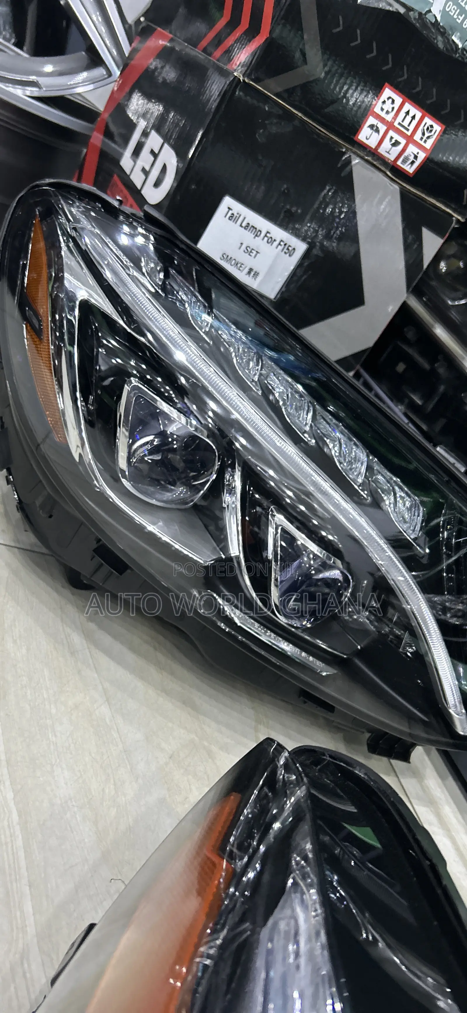 Mercedes Benz W205 Us Version Headlight 2017-2020 Pair