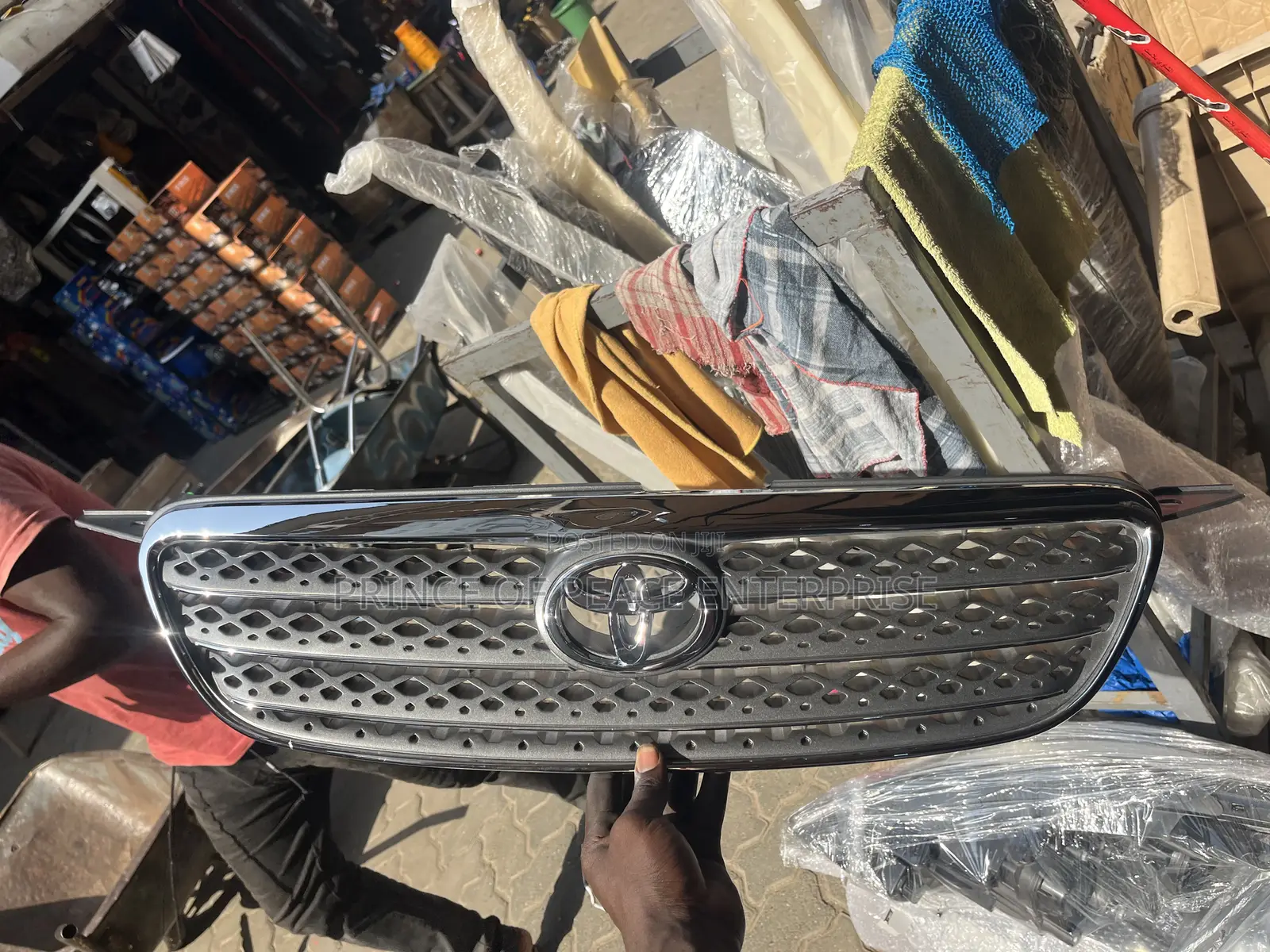 Toyota Corolla S 2003 04 Front Grille Normal