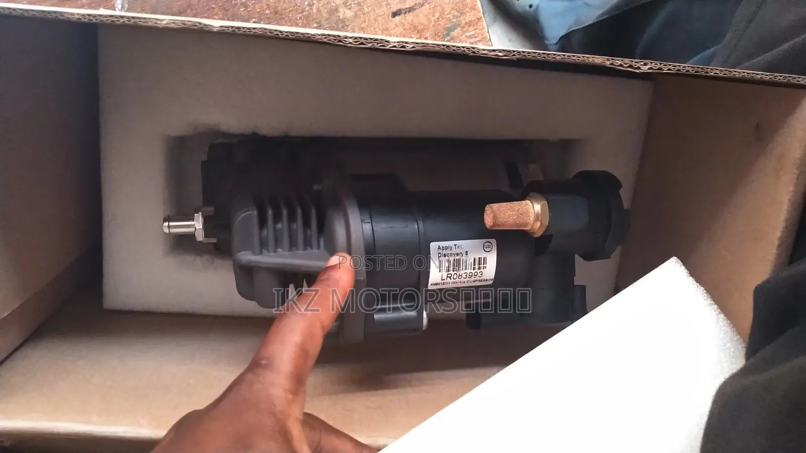 Range Rover Velar 18-2020 Air Suspension Motor/Compressor