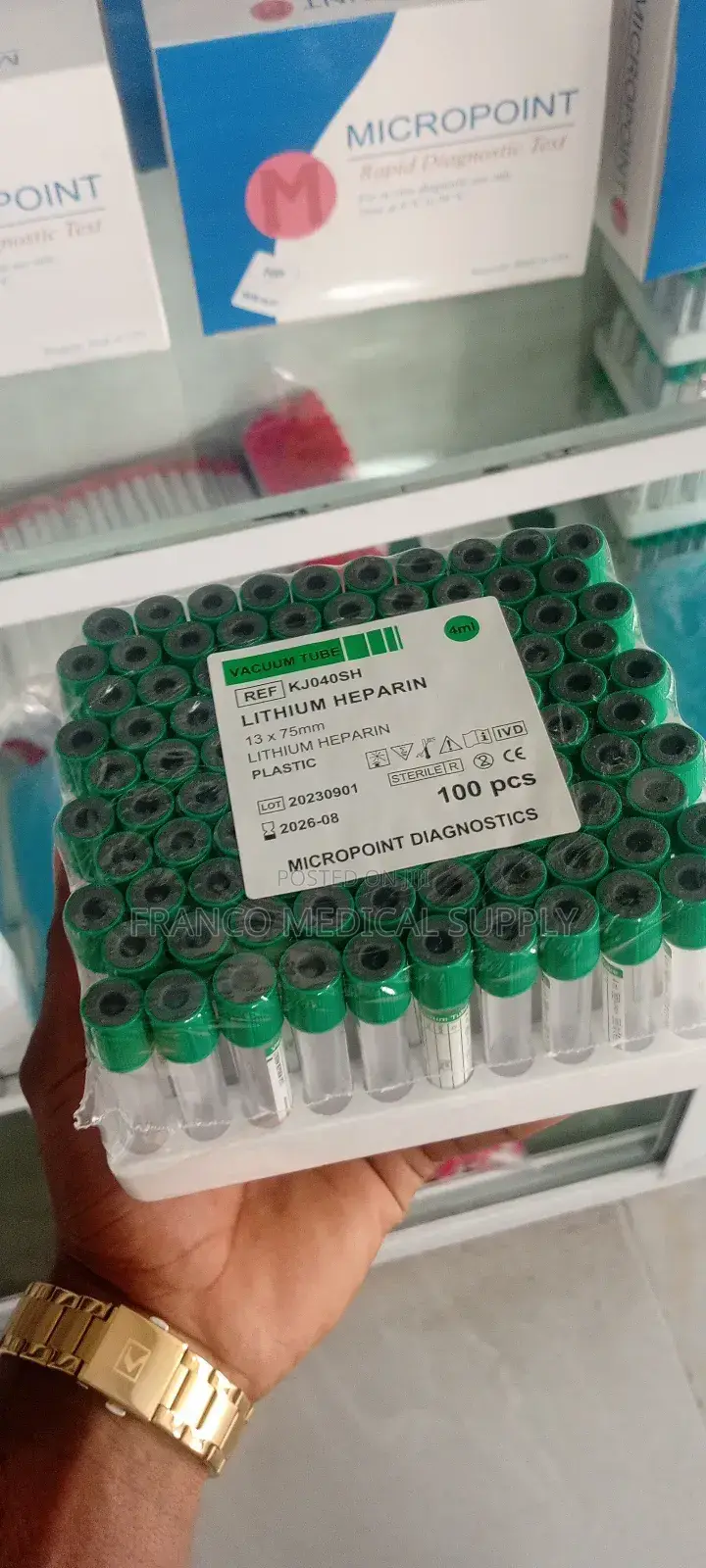 Lithium Heparin Tube
