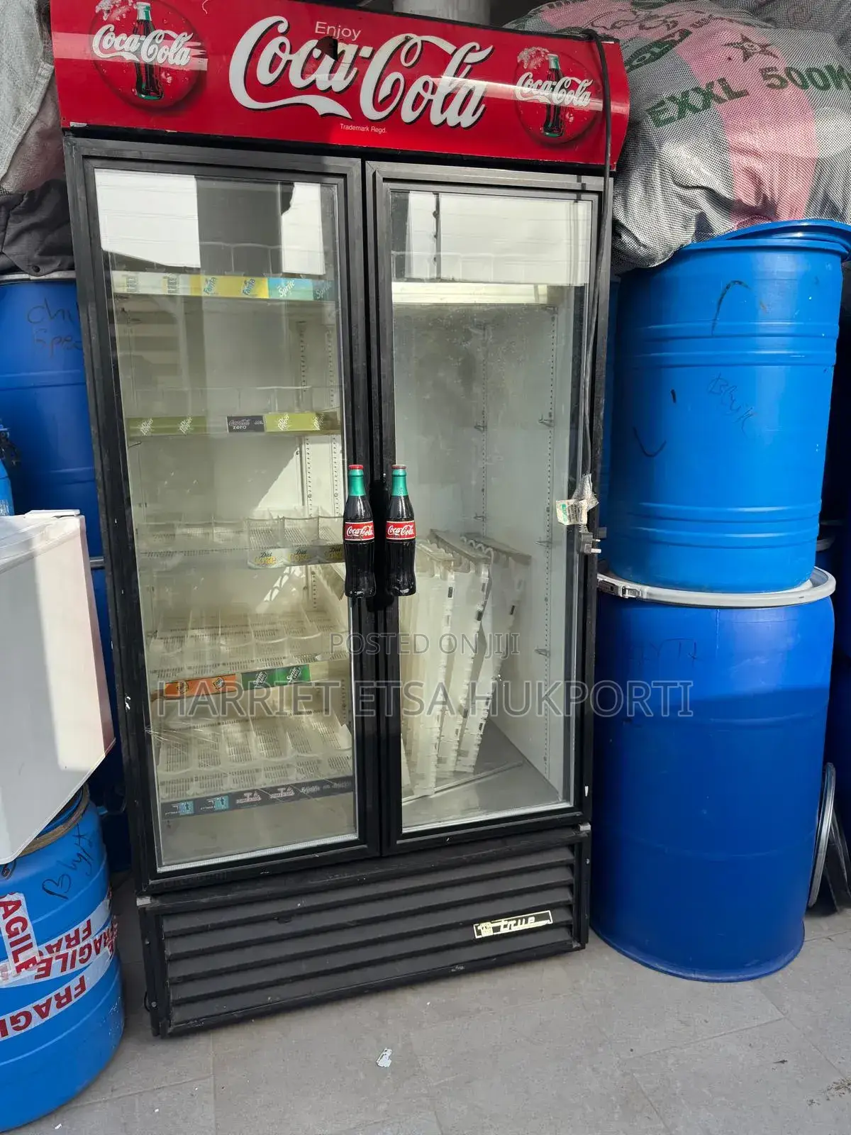 Large Coca Cola Displayed Fridge Just Arrived From Uk