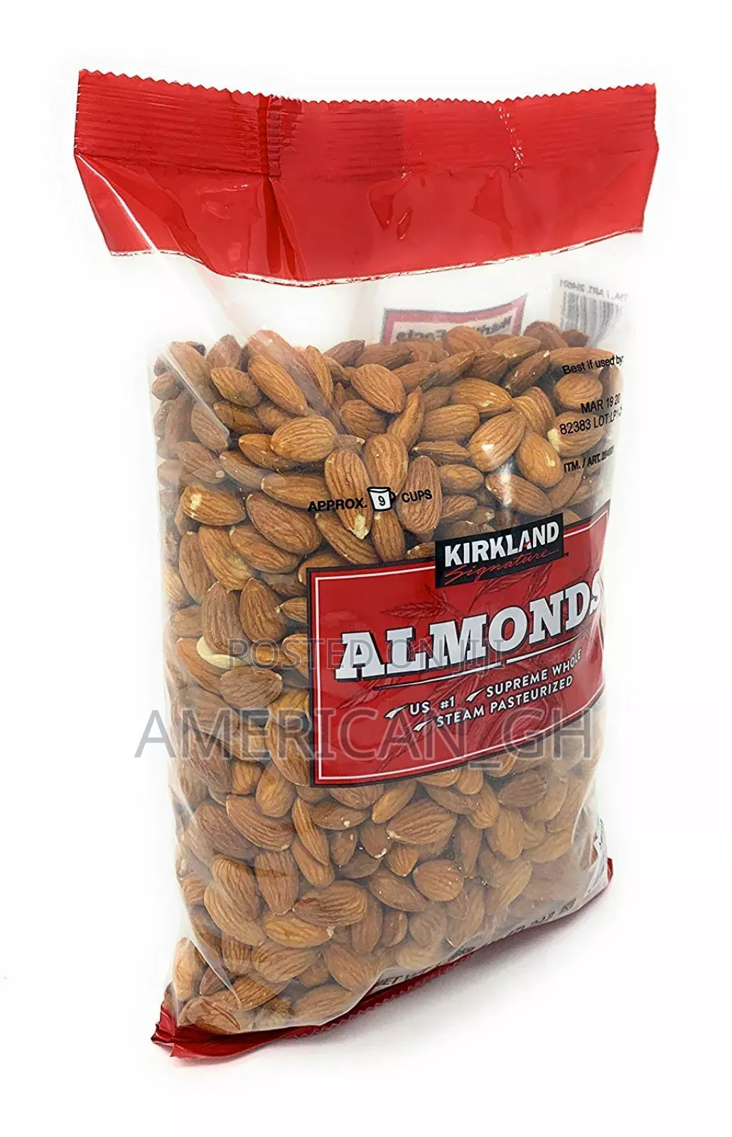 Kirkland Signature Nuts, Almonds, 1.36kg