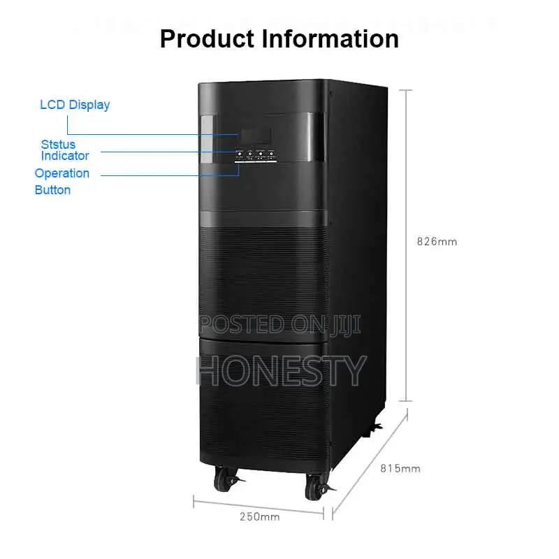 Cwups 10kva/8kw 3phase Ups Backup Power Supply for Medica