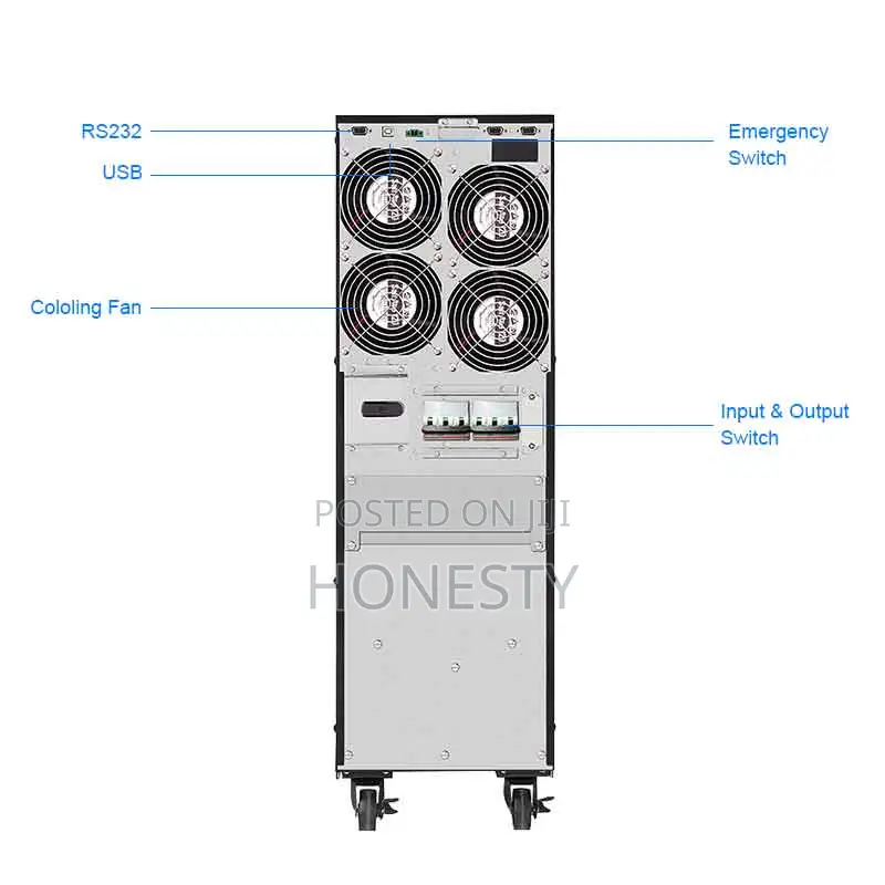 Cwups 10kva/8kw 3phase Ups Backup Power Supply for Medica
