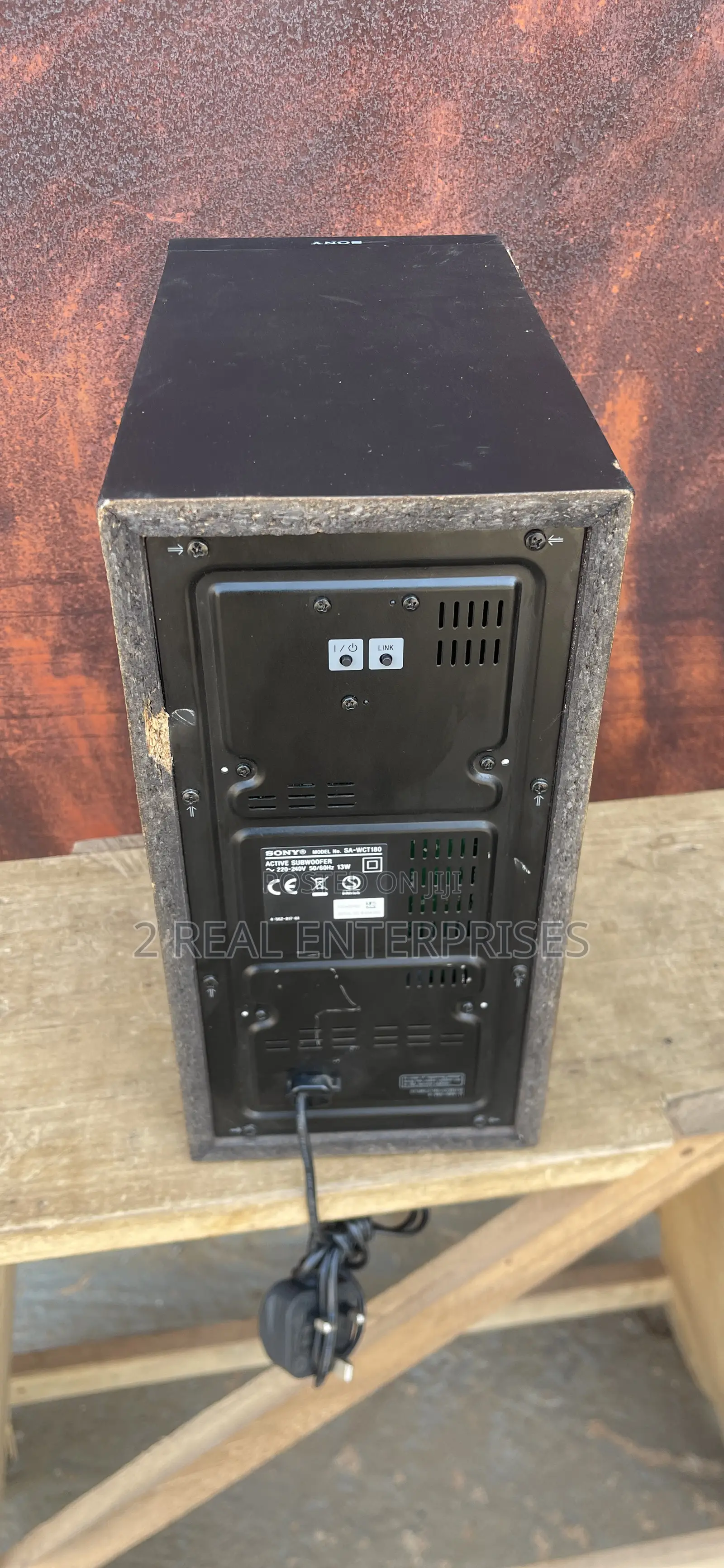 Sony Speaker Sa-Wct180 Wireless Subwoofer Only for Ht-Ct180