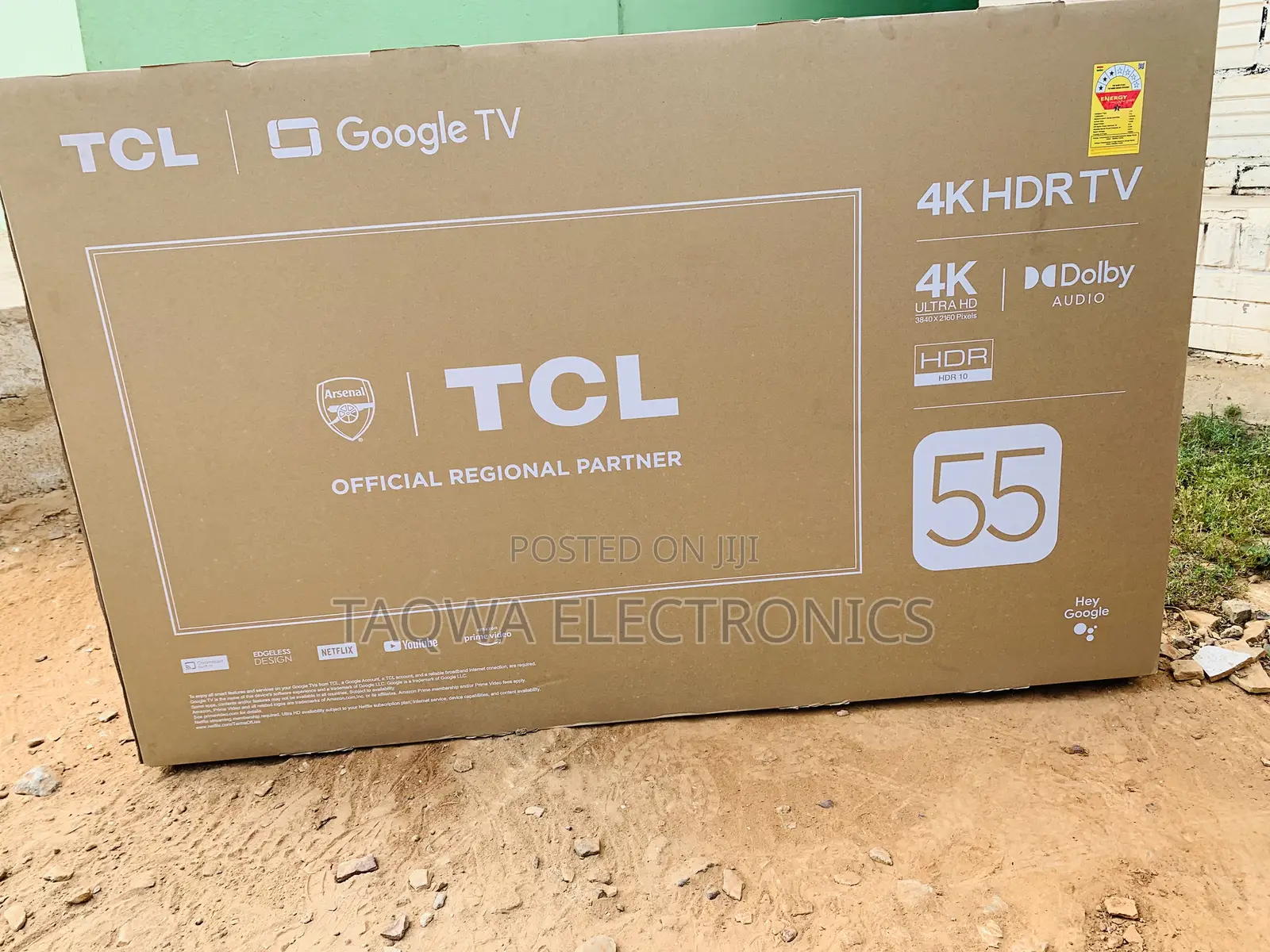 Enticing 55”-TCL -Google Tv
