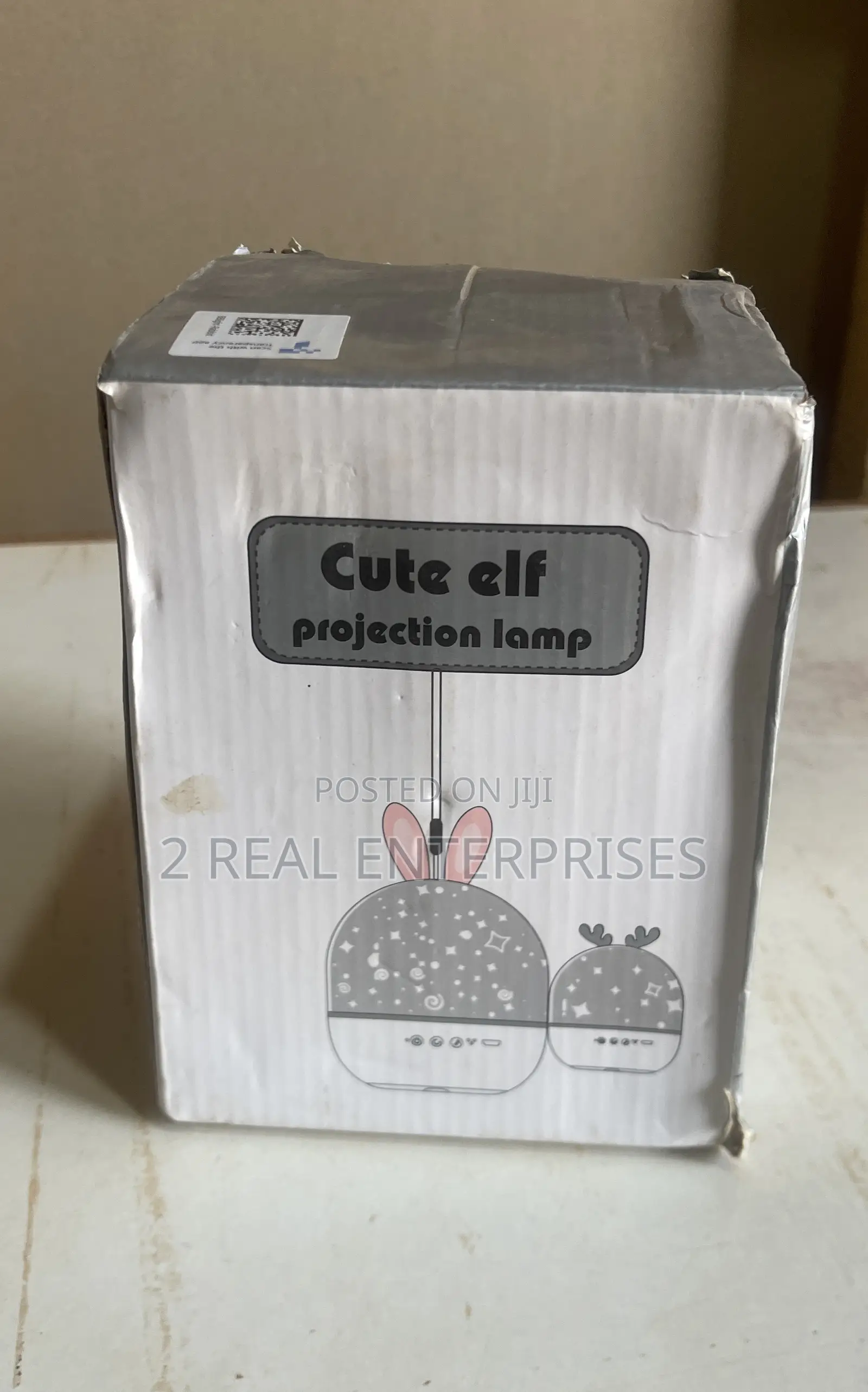 Cute Elf Projection Lamp Night Light With Music