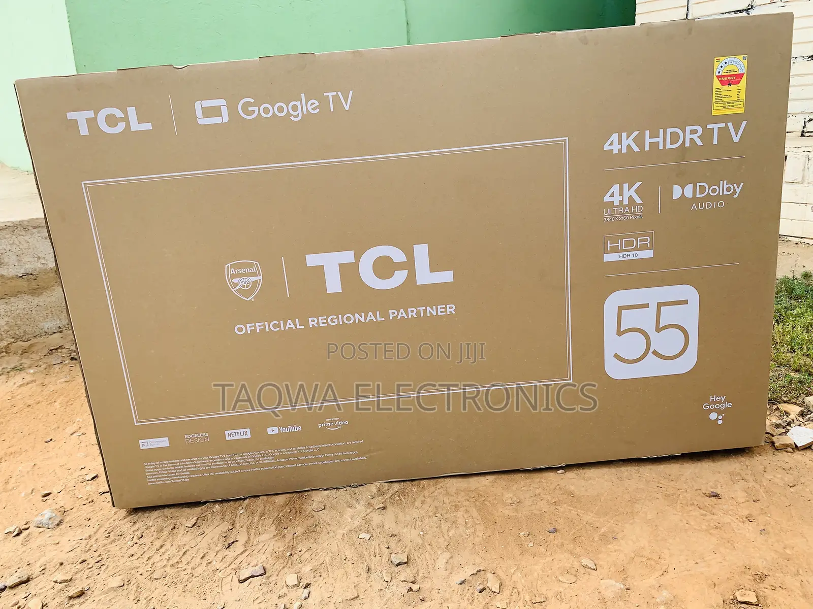 Enticing 55”-TCL -Google Tv