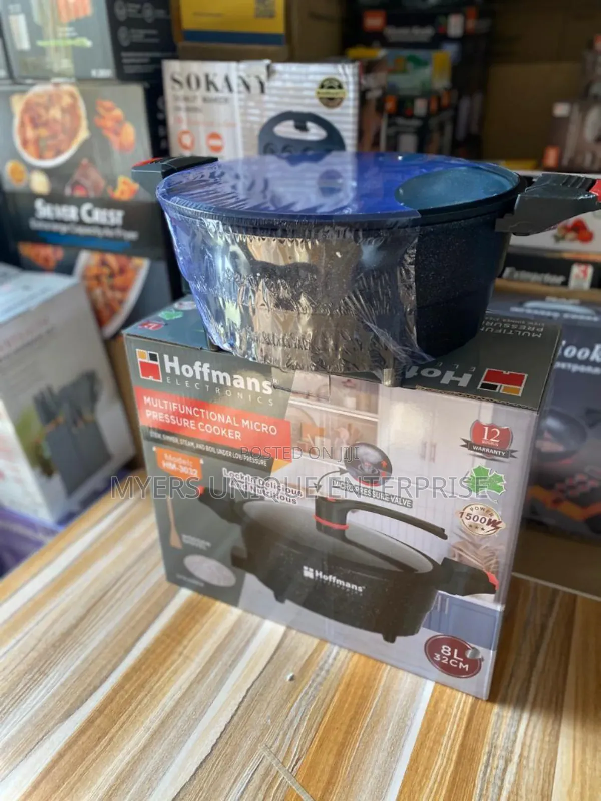 High Efficiency Hoffman 8l Pressure Cooker