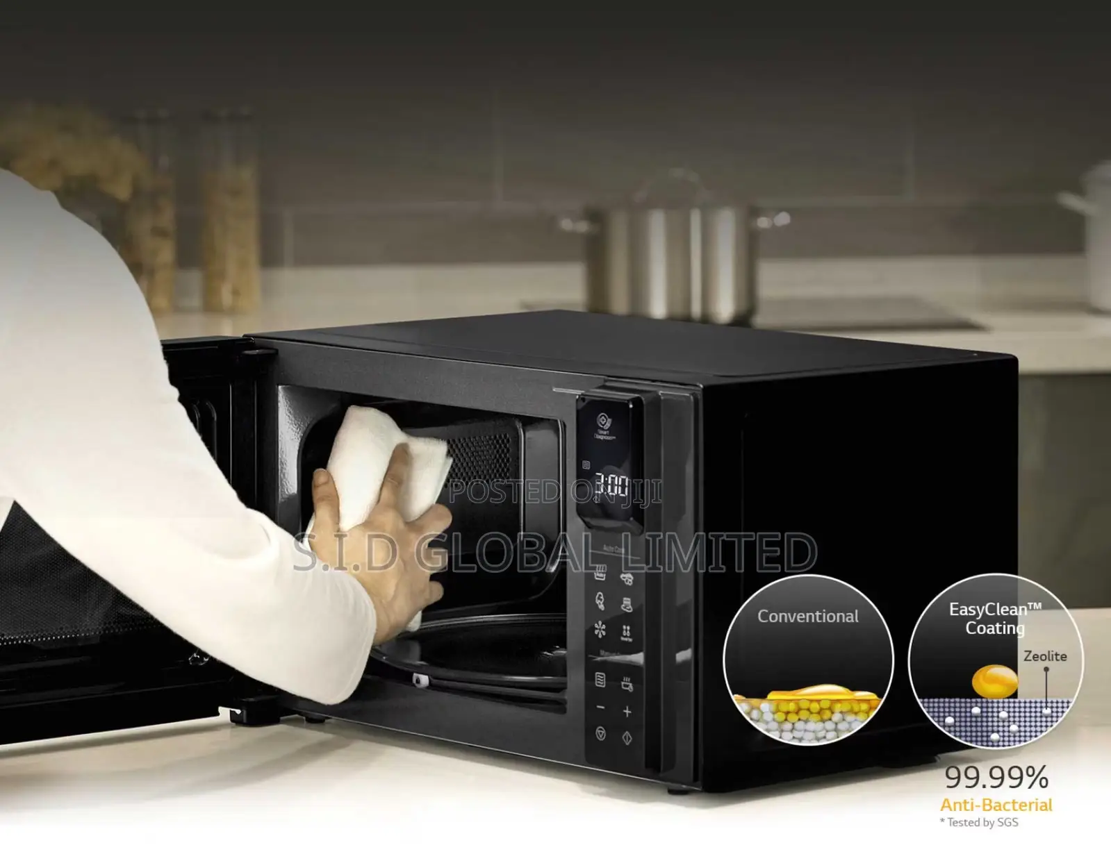 Spread Cuteness of LG Microwave Oven 42L, Smart Inverter