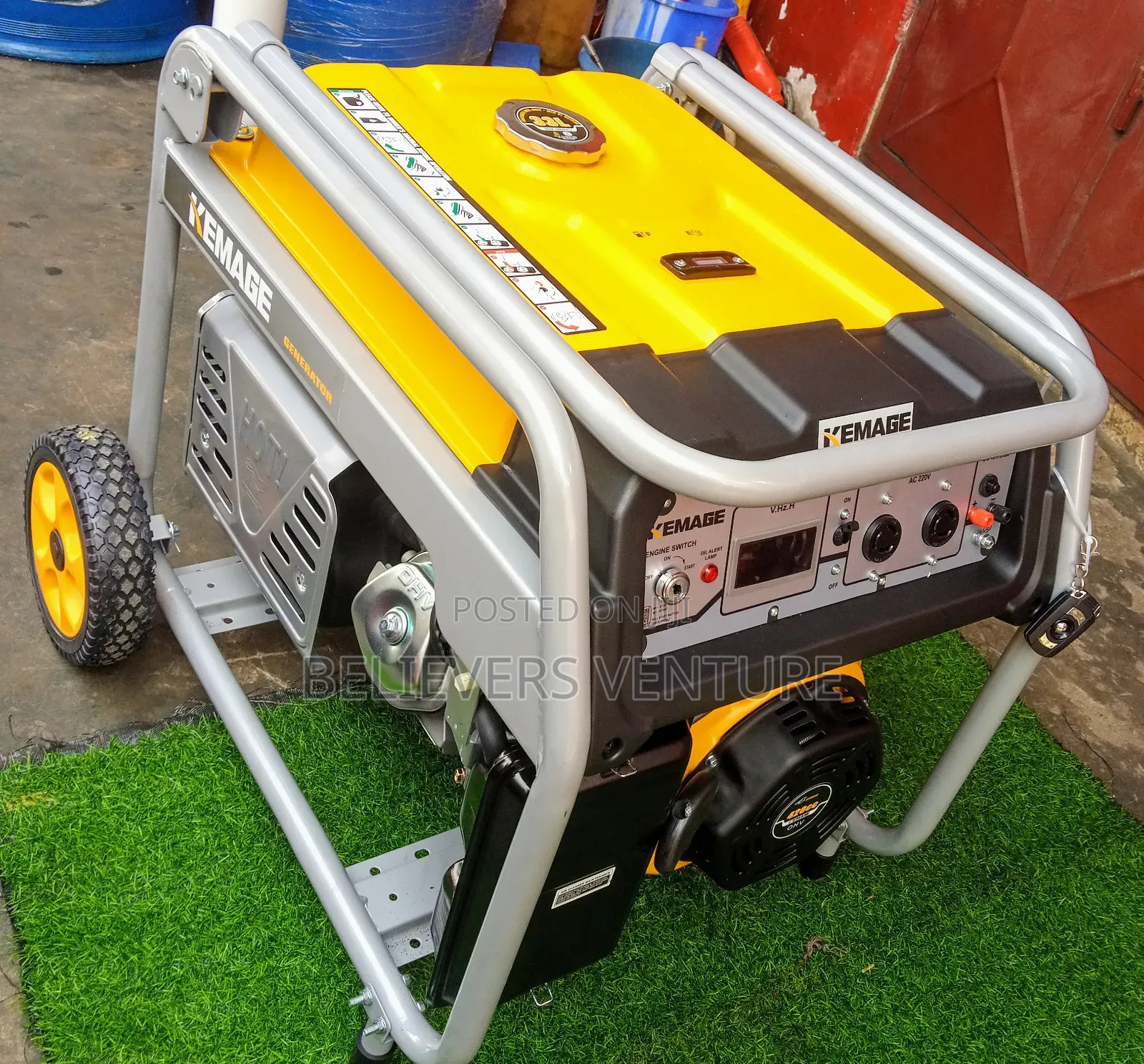 Remote Control Generator Petrol Kemage Key Switch Generator