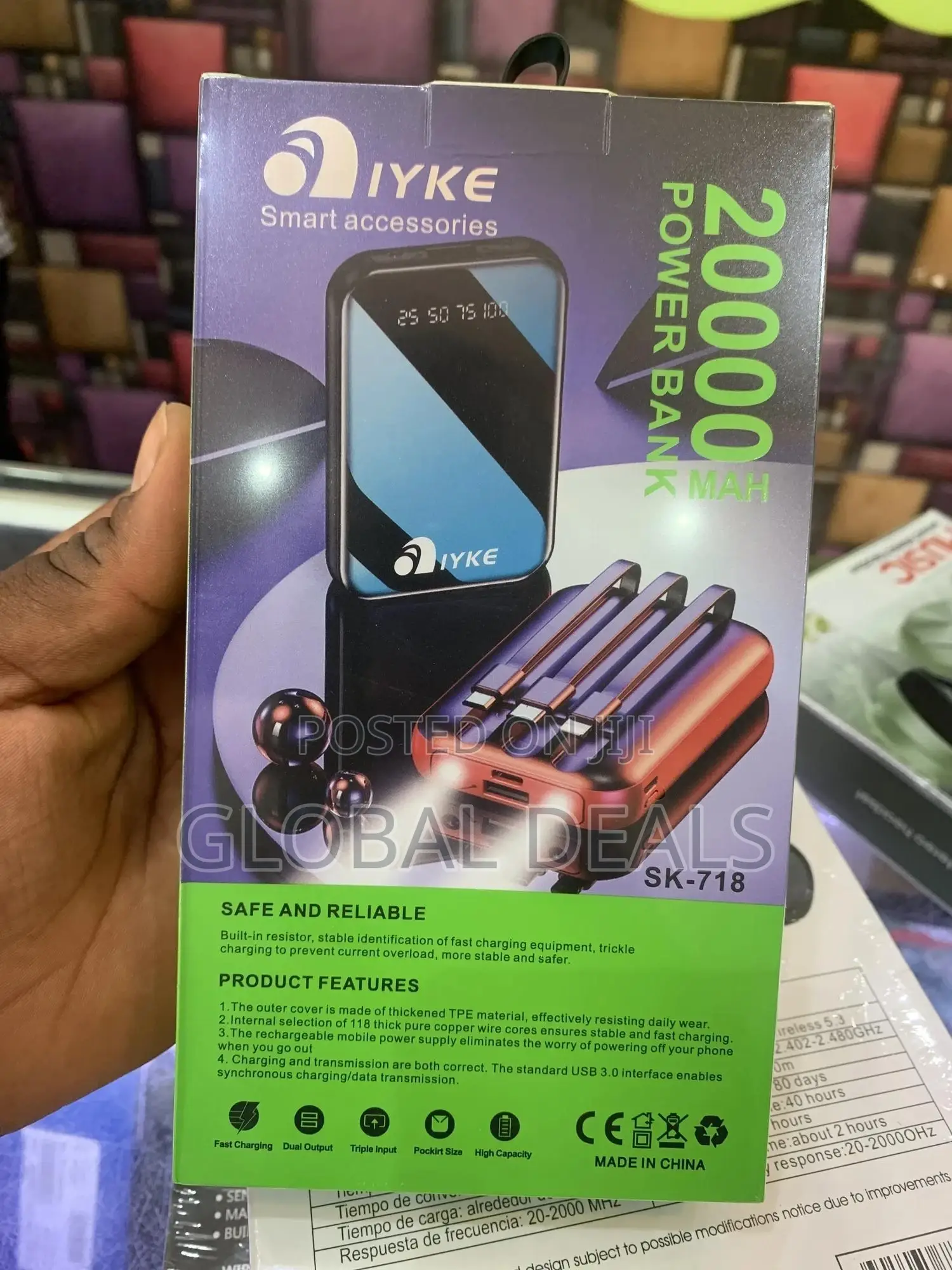 Iyke Original Powerbank. 20000mah