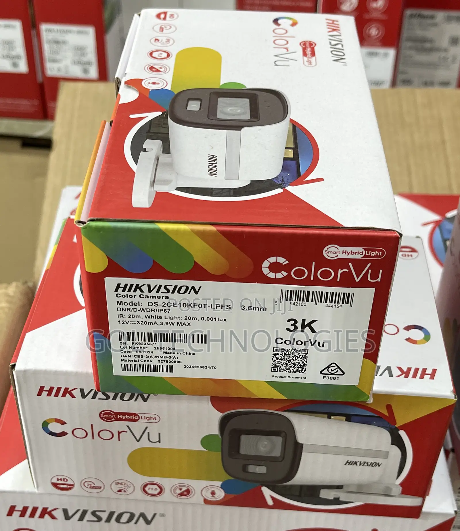 Hikvision Colorvu Camera With Audio Ds-2ce10kf0t-LPFS