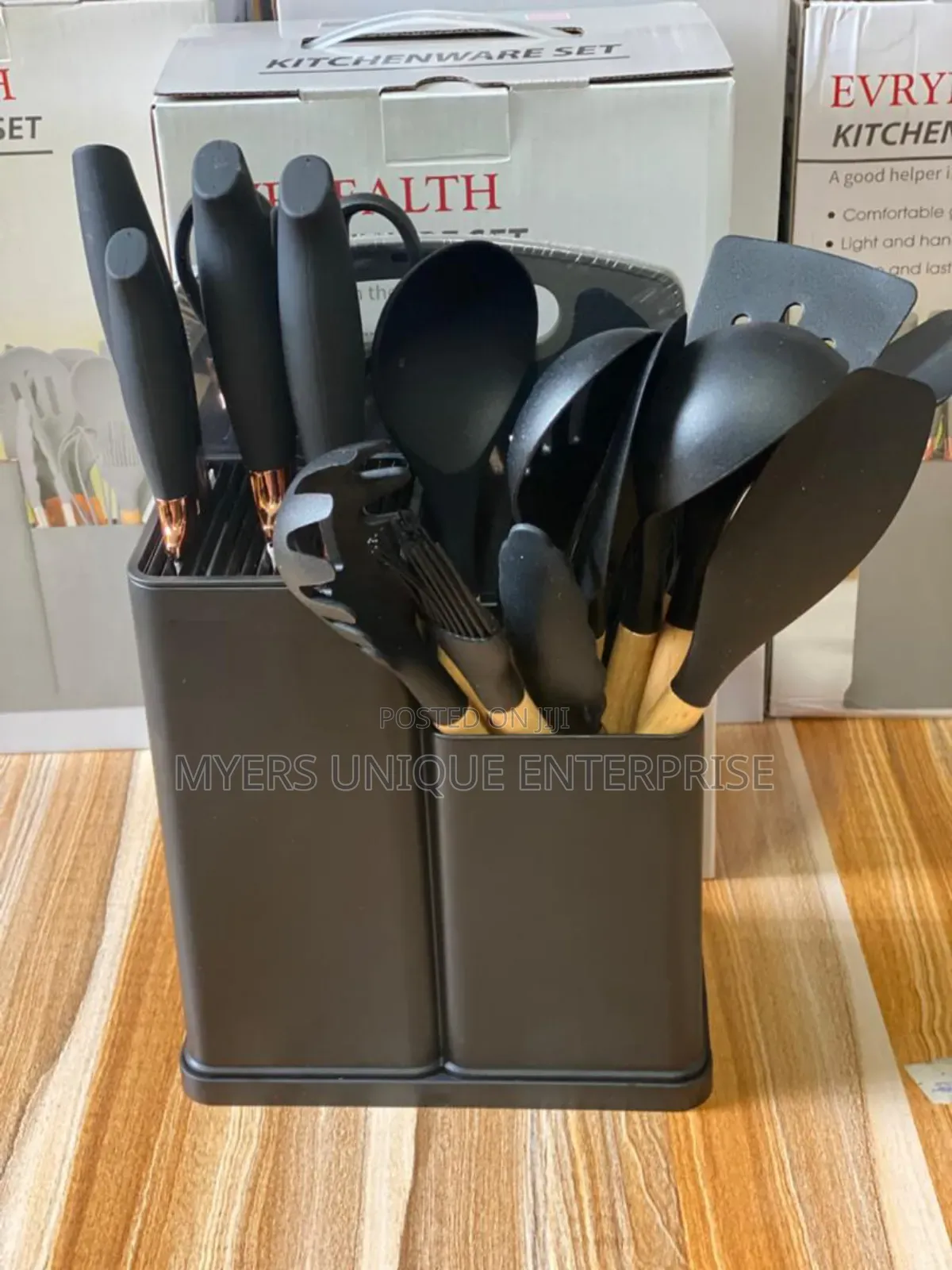 Quality 19pcs Silicon Laddle With Chopping Board