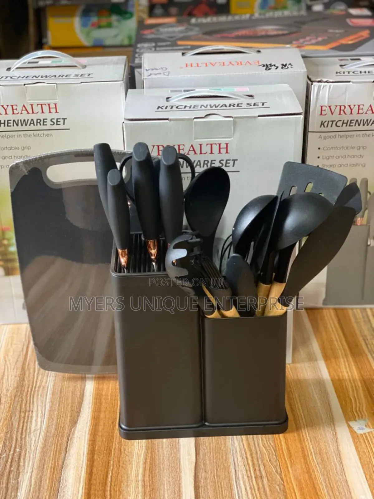 Manual 19pcs Silicon Laddle With Chopping Board