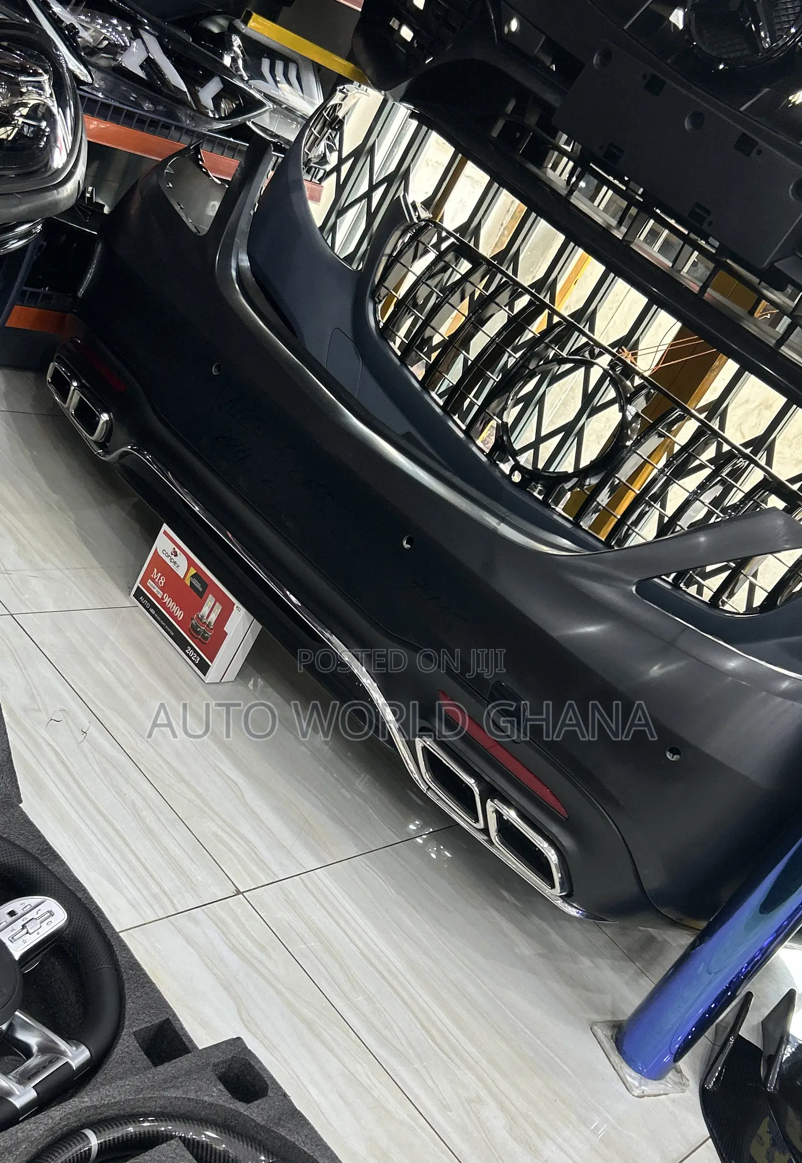 Mercedes Benz W222 S Class Rear Bumper Complete 2014-2020