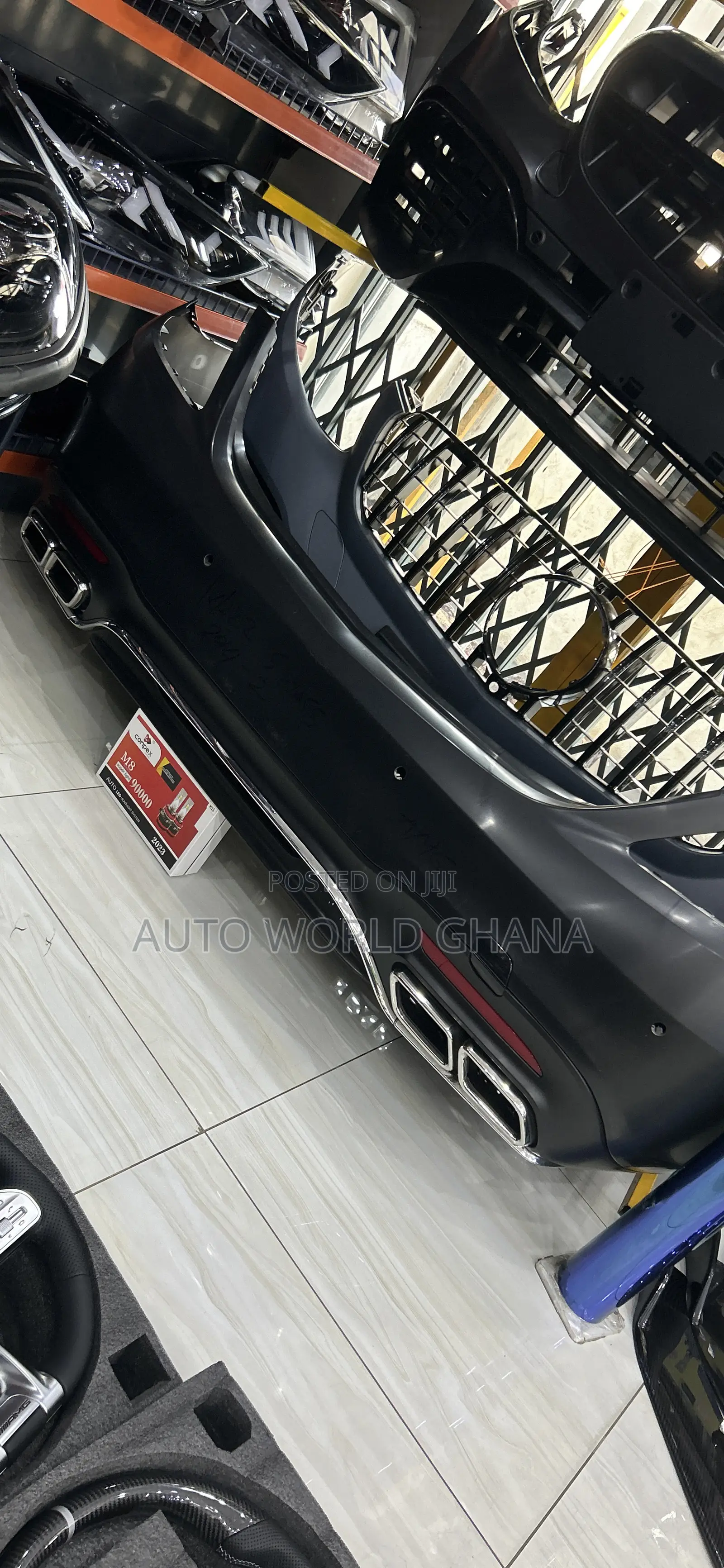 Mercedes Benz W222 S Class Rear Bumper Complete 2014-2020