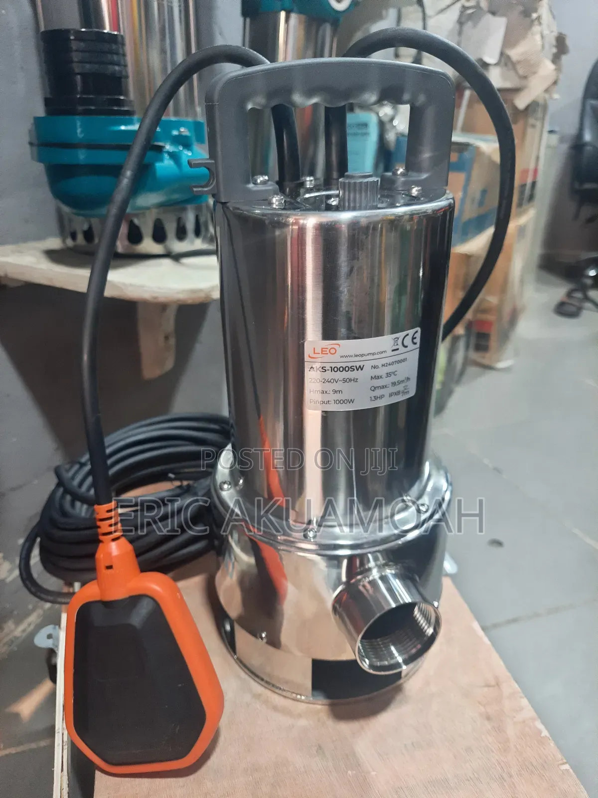 Leo Submersible Pump 1000w
