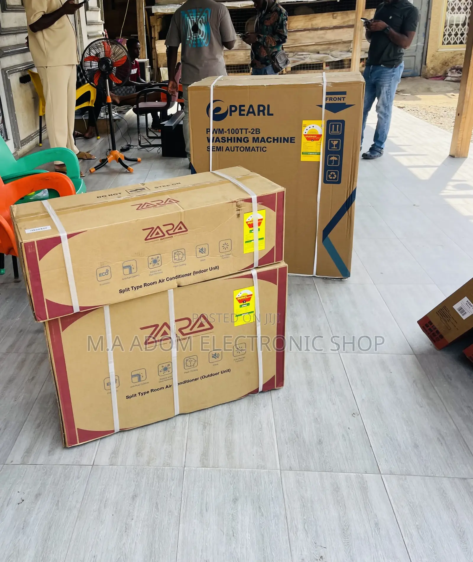 Order Zara 1.5hp Split Type Air Conditioner(R410)White.