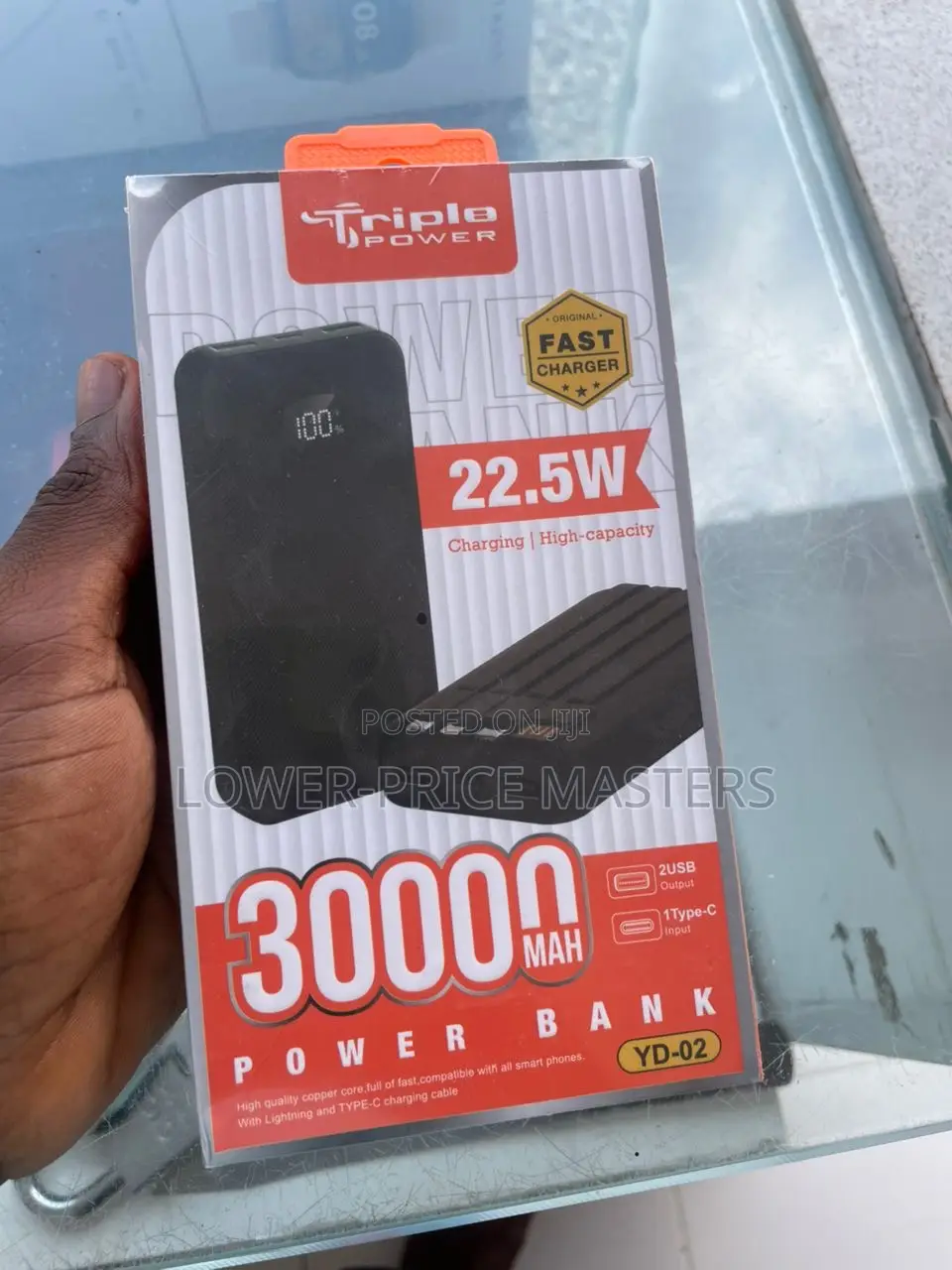 Triple Power 30000 Mah Powerbank
