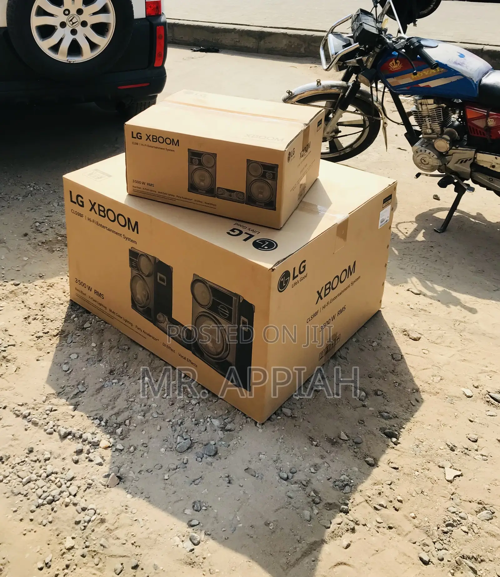 Fresh in Box LG CL98 Xboom Sound System(3500watt).